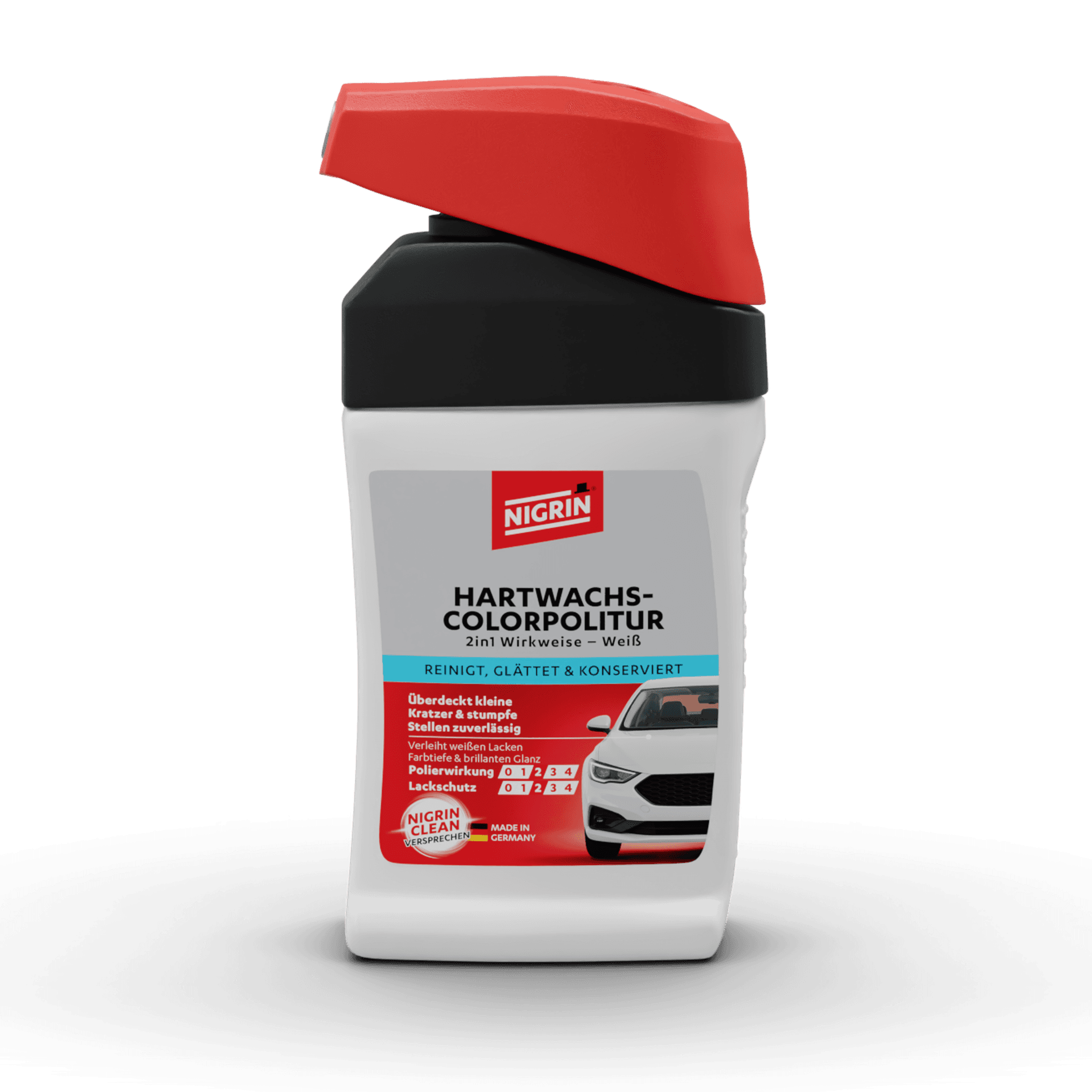 Hard Wax Color Polish White 300 ml