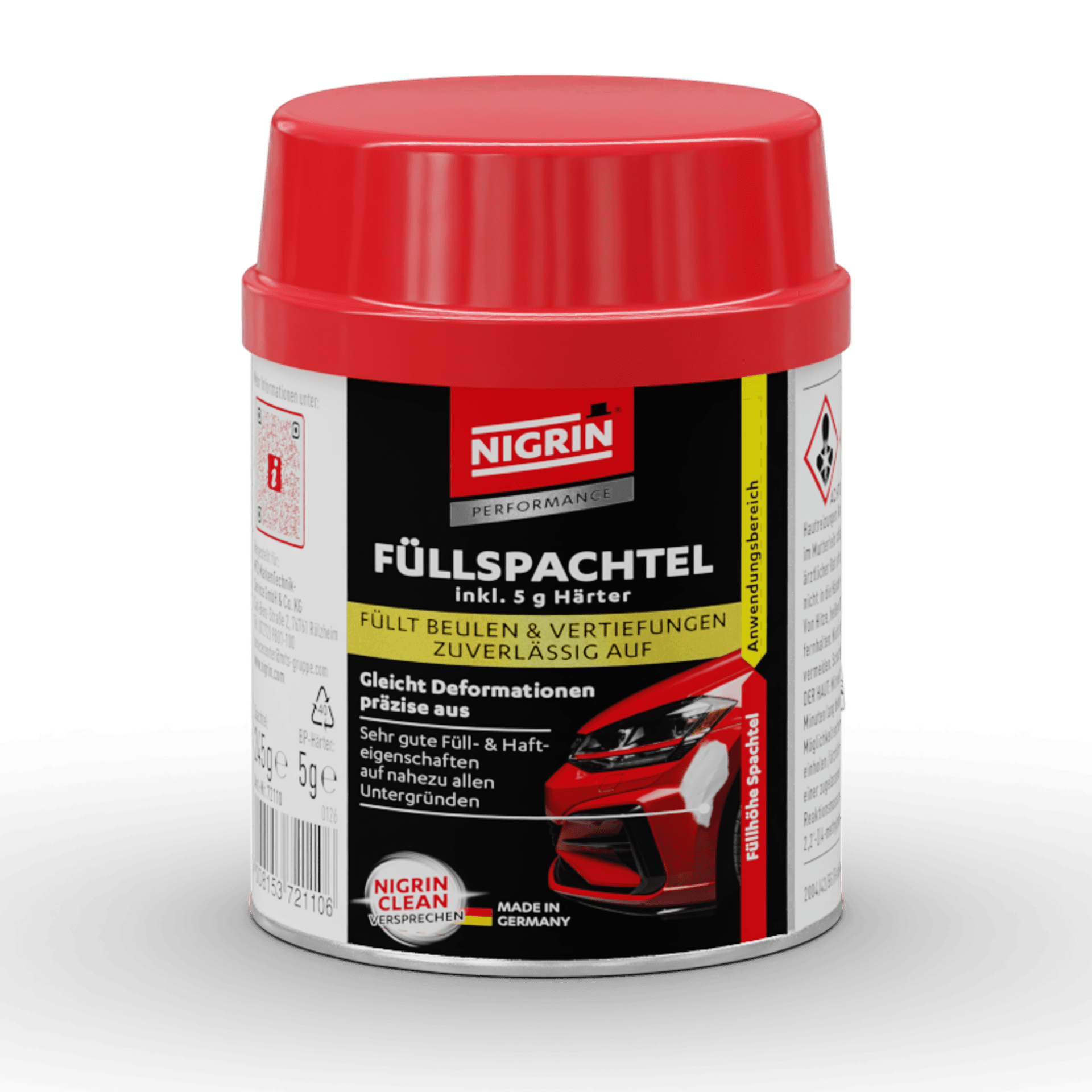 PERFORMANCE Füllspachtel 250 g 2 tlg.