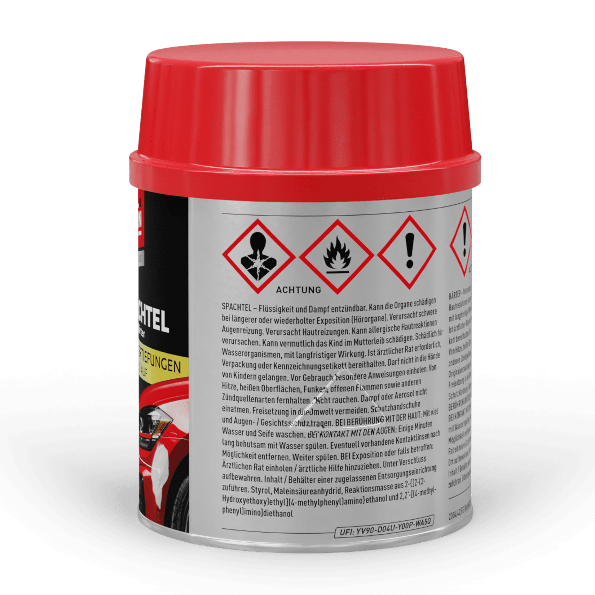 PERFORMANCE Body Filler 1000 g, 2-part