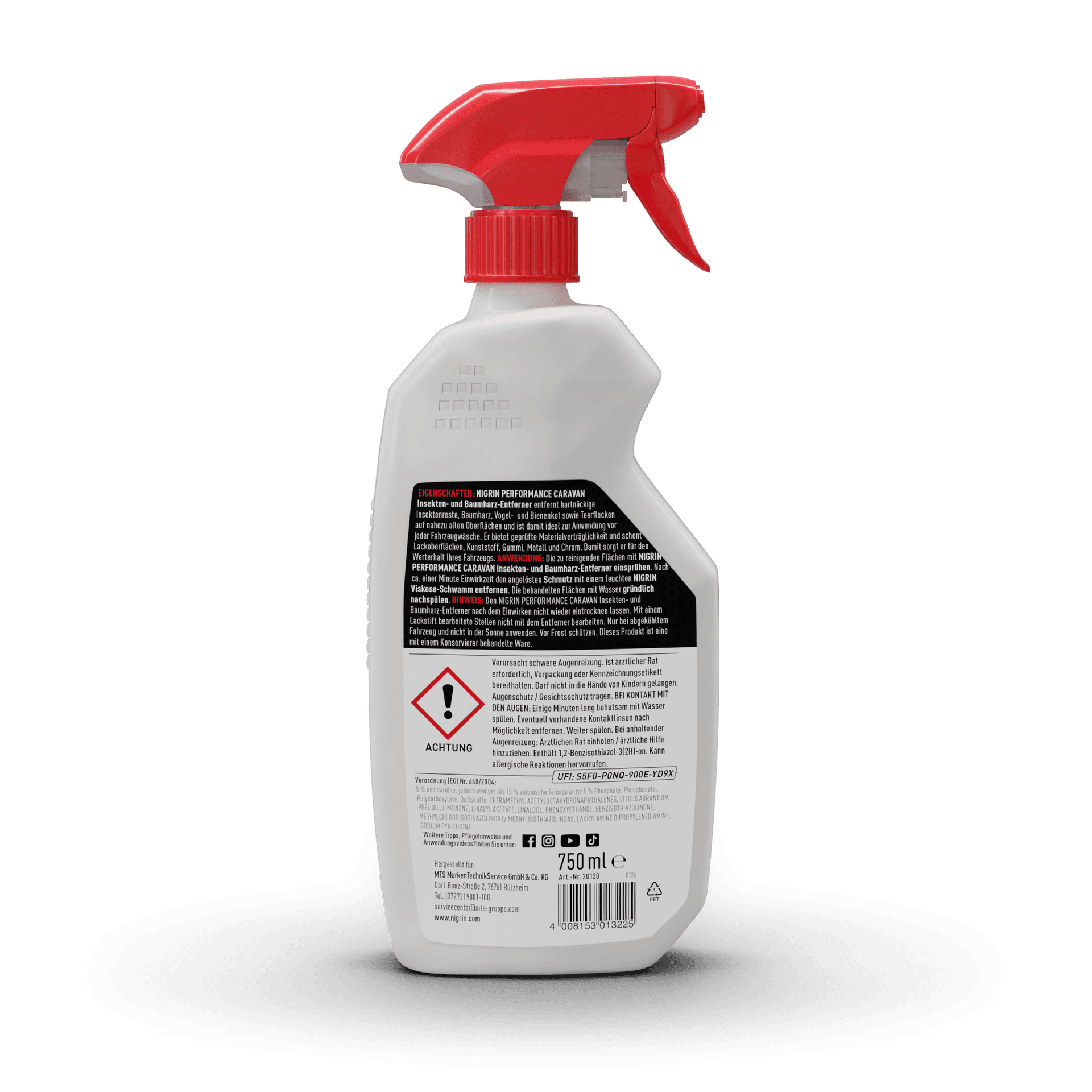 PERFORMANCE CARAVAN Insect & Tree Resin Remover 750 ml