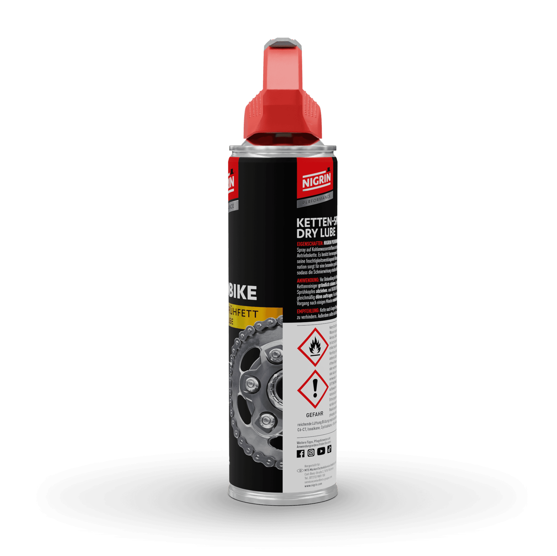 PERFORMANCE MOTOBIKE Chain Spray Grease Dry Lube 400 ml