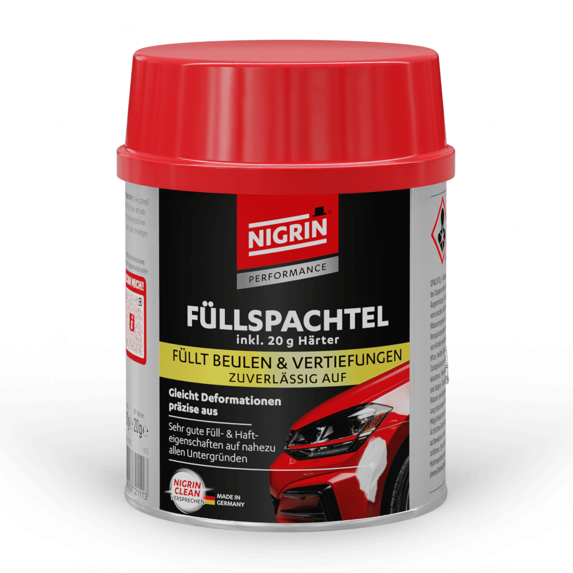 PERFORMANCE Body Filler 1000 g, 2-part
