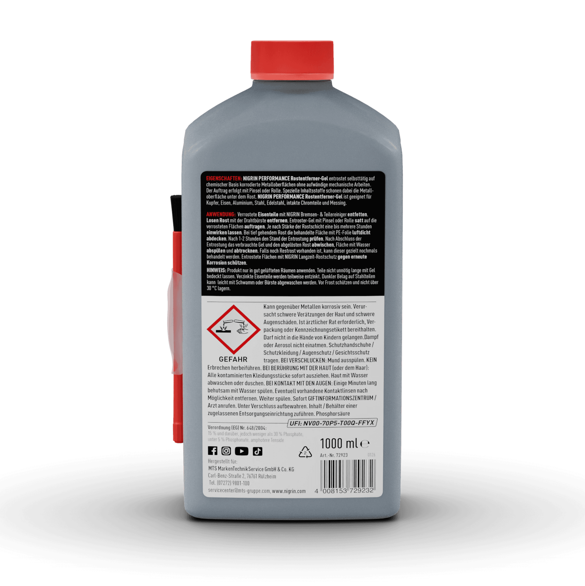 PERFORMANCE Rust Remover Gel 1 L