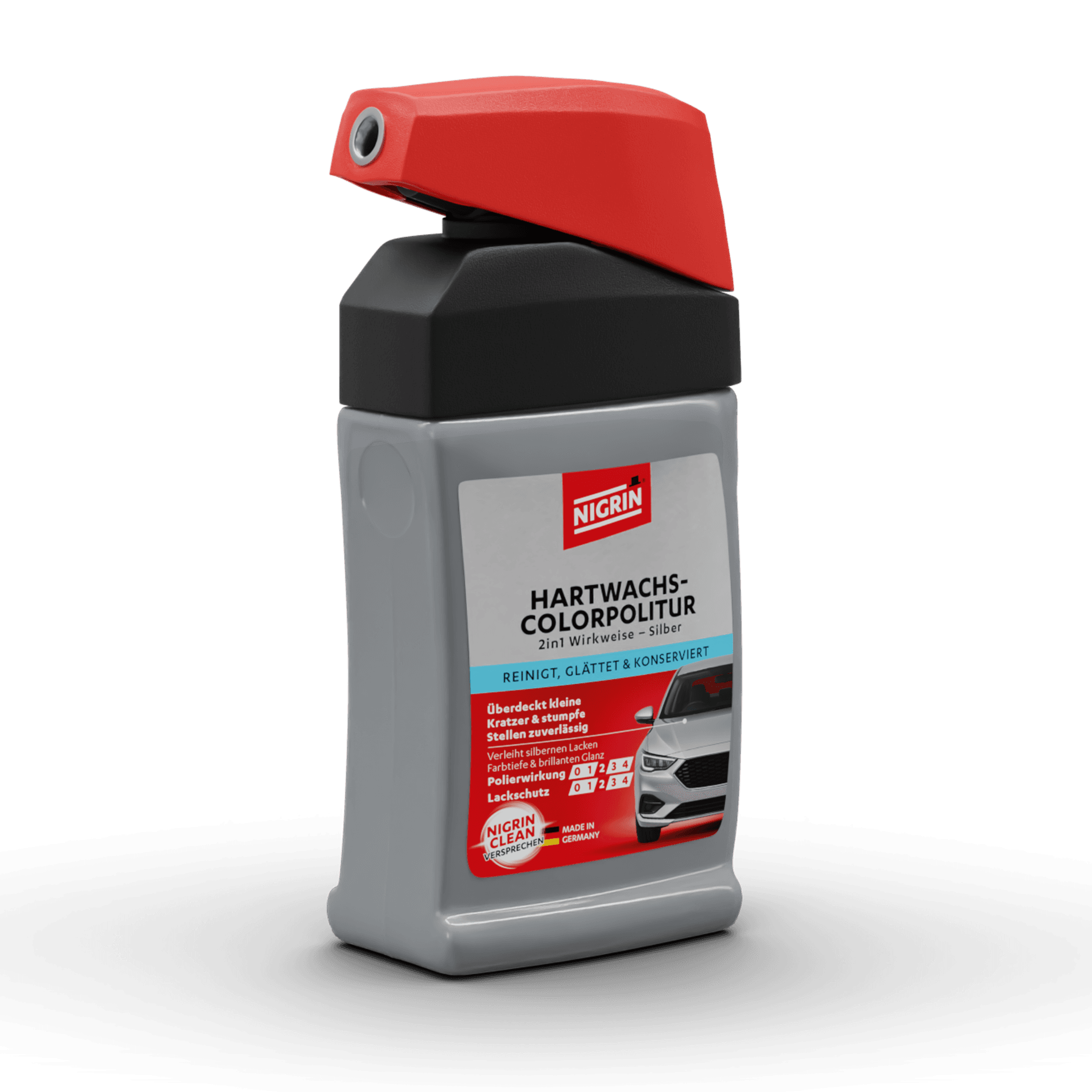 Hard Wax Color Polish Silver 300 ml