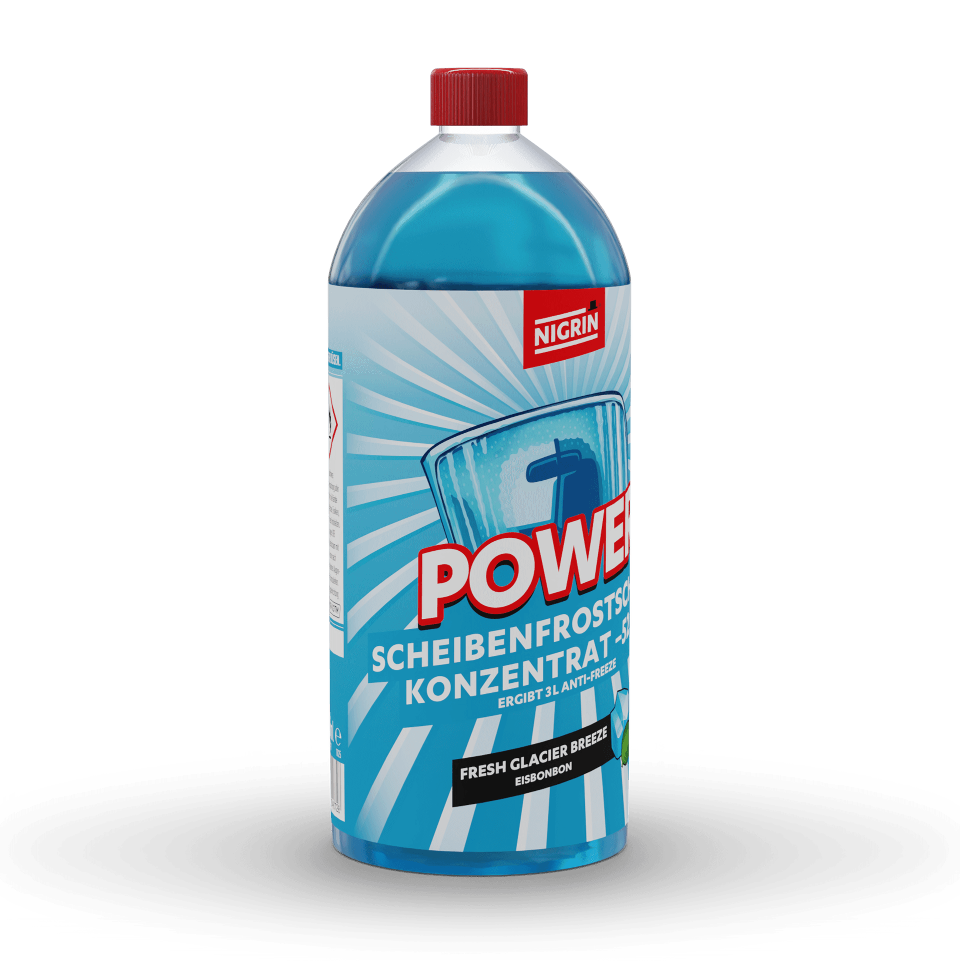 POWER Scheibenfrostschutz Konzentrat 1:2 Fresh Glacier Breeze -52 °C 1 L