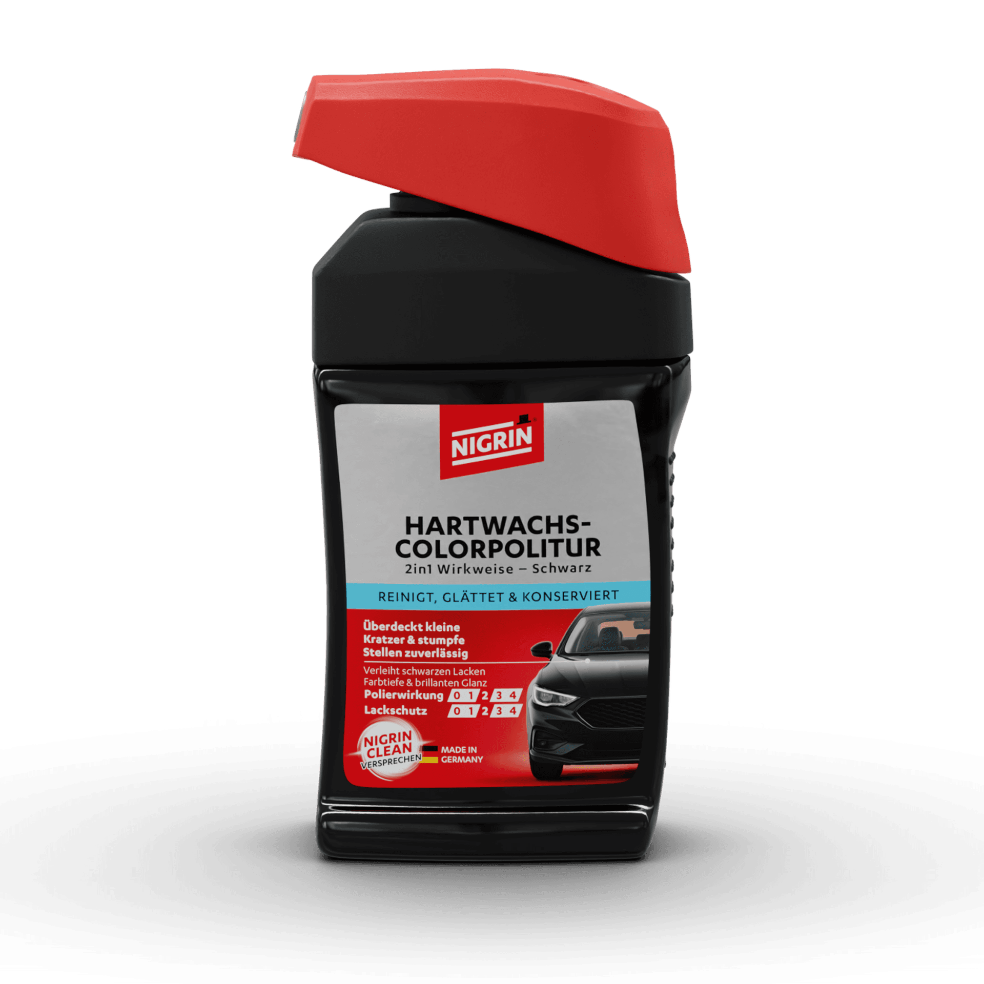 Hard Wax Color Polish black 300 ml