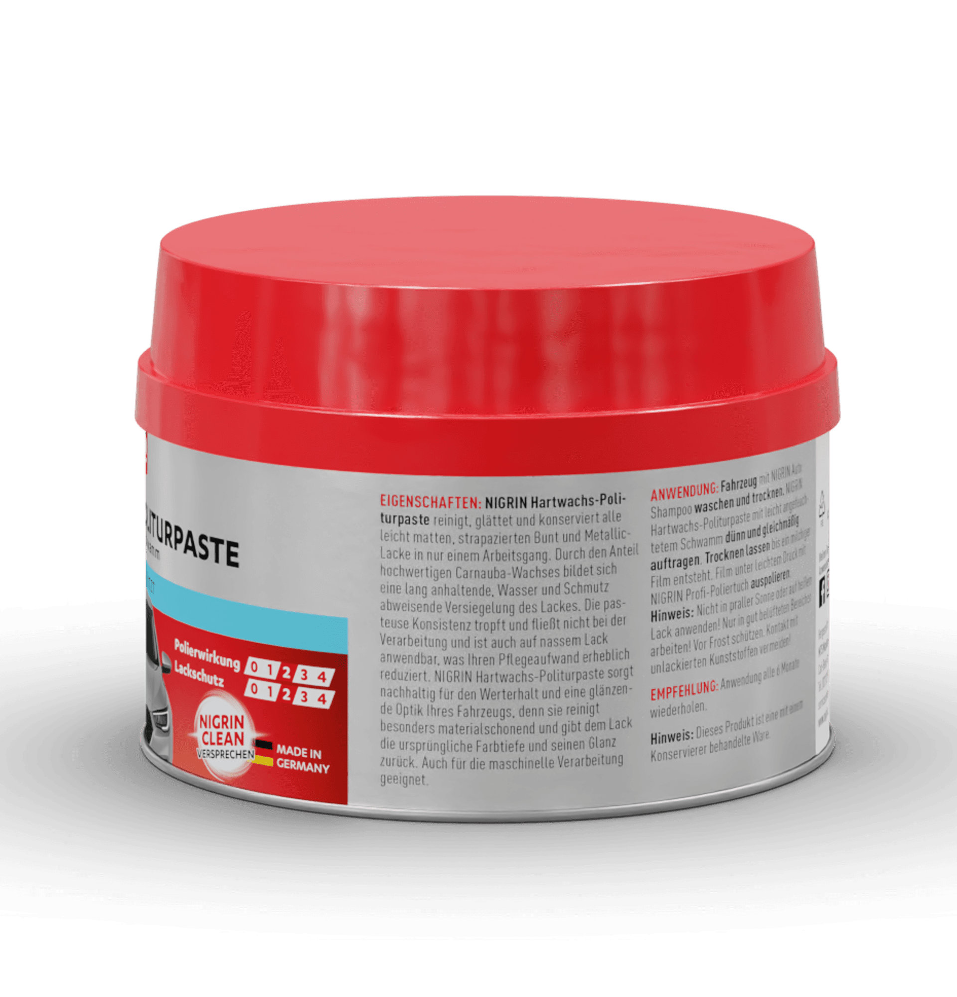Hard Wax Polish Paste 250 ml