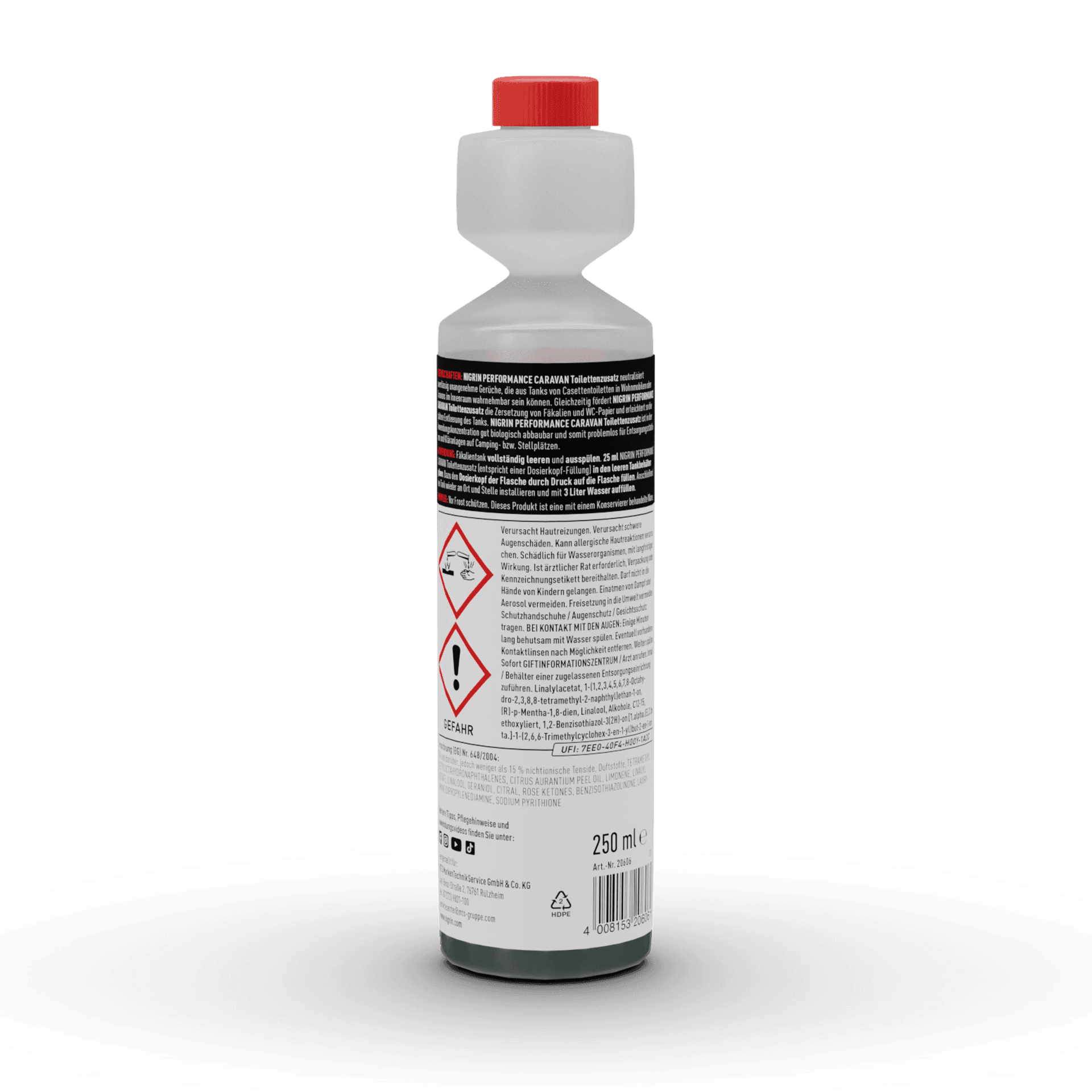 PERFORMANCE CARAVAN Toilet Additive 250 ml