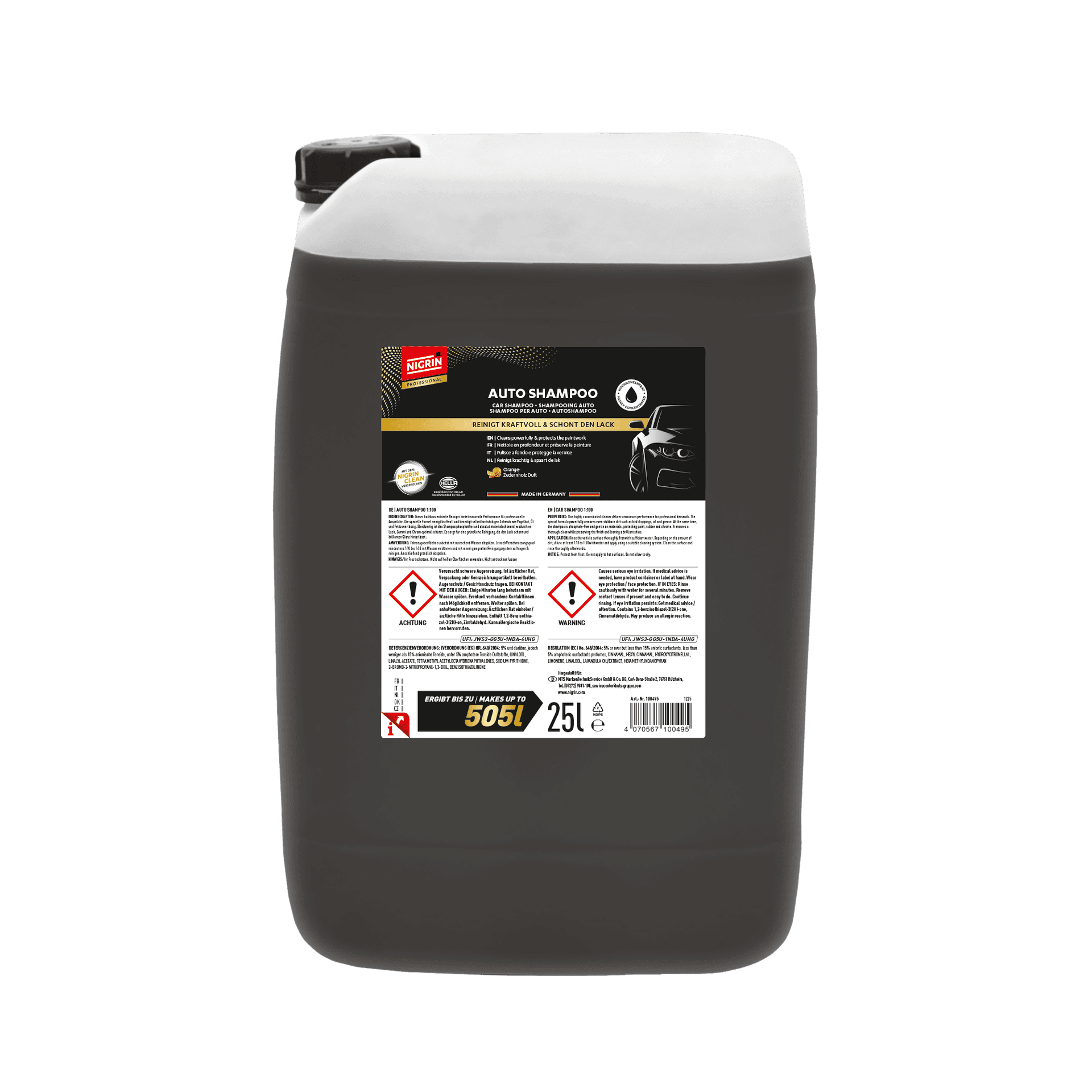 PROFESSIONAL Car Shampoo Concentrate 25 L