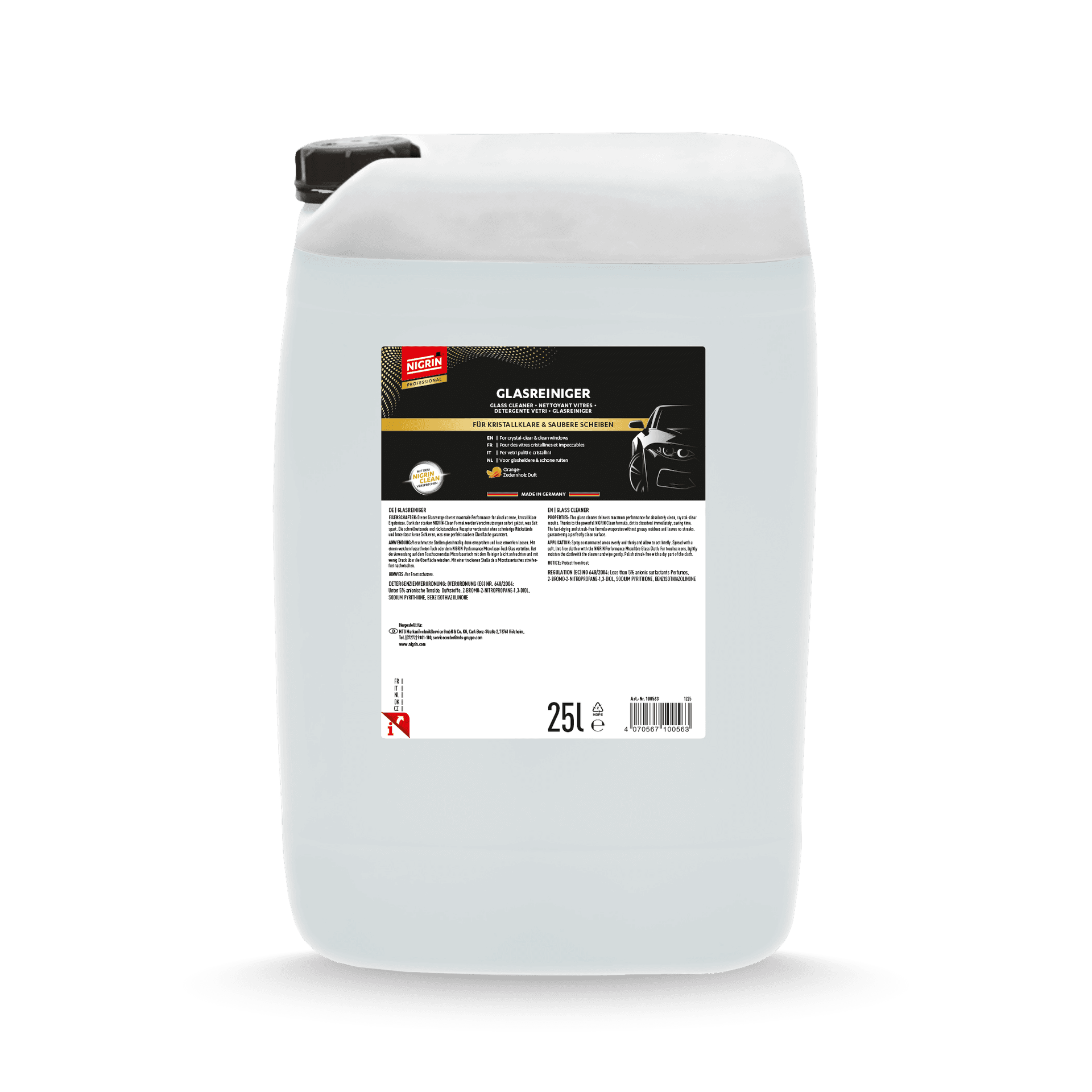 PROFESSIONAL Glass Cleaner 25 L