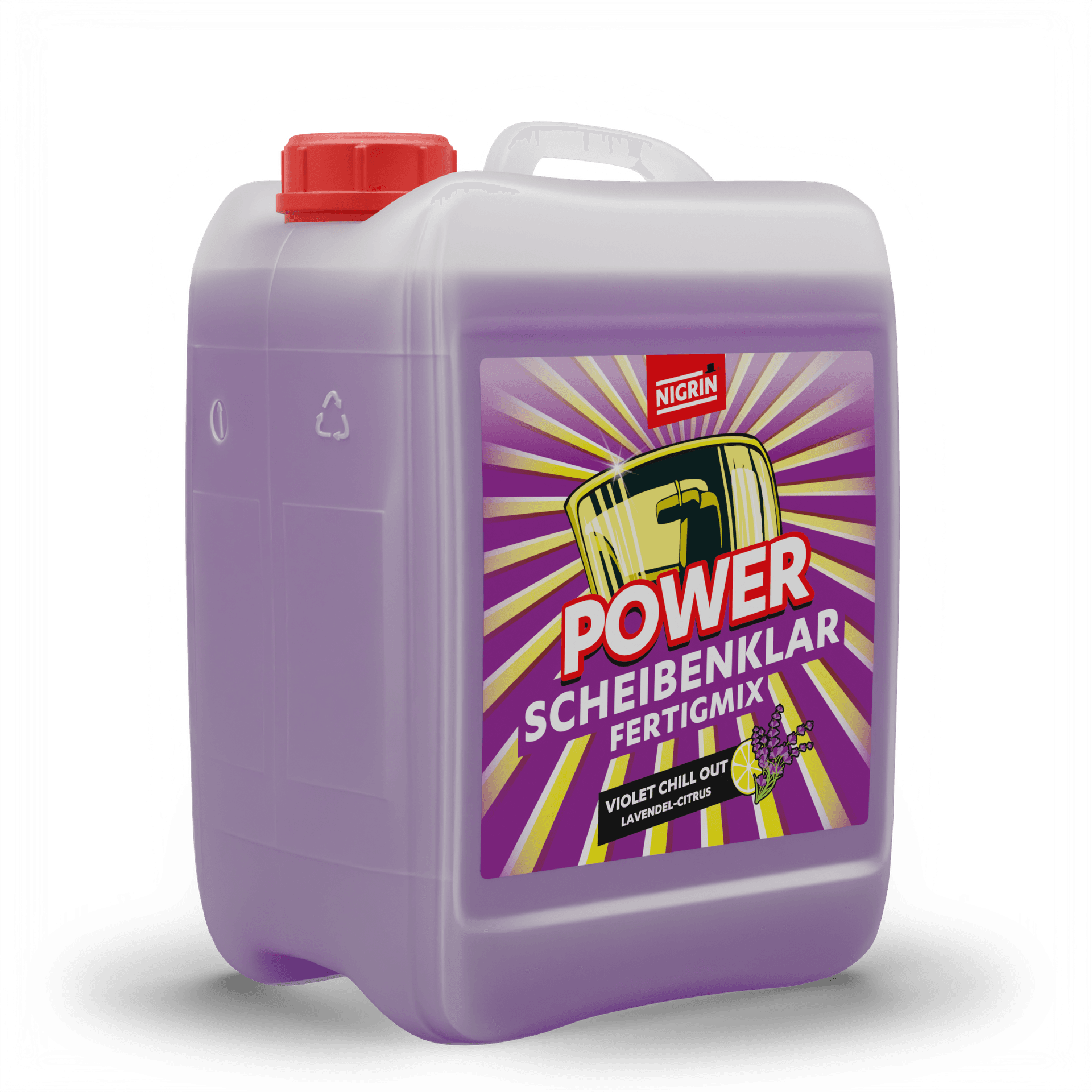 POWER Windshield Cleaner Ready-to-Use Mix VIOLET CHILL OUT 5 L Ecommerce