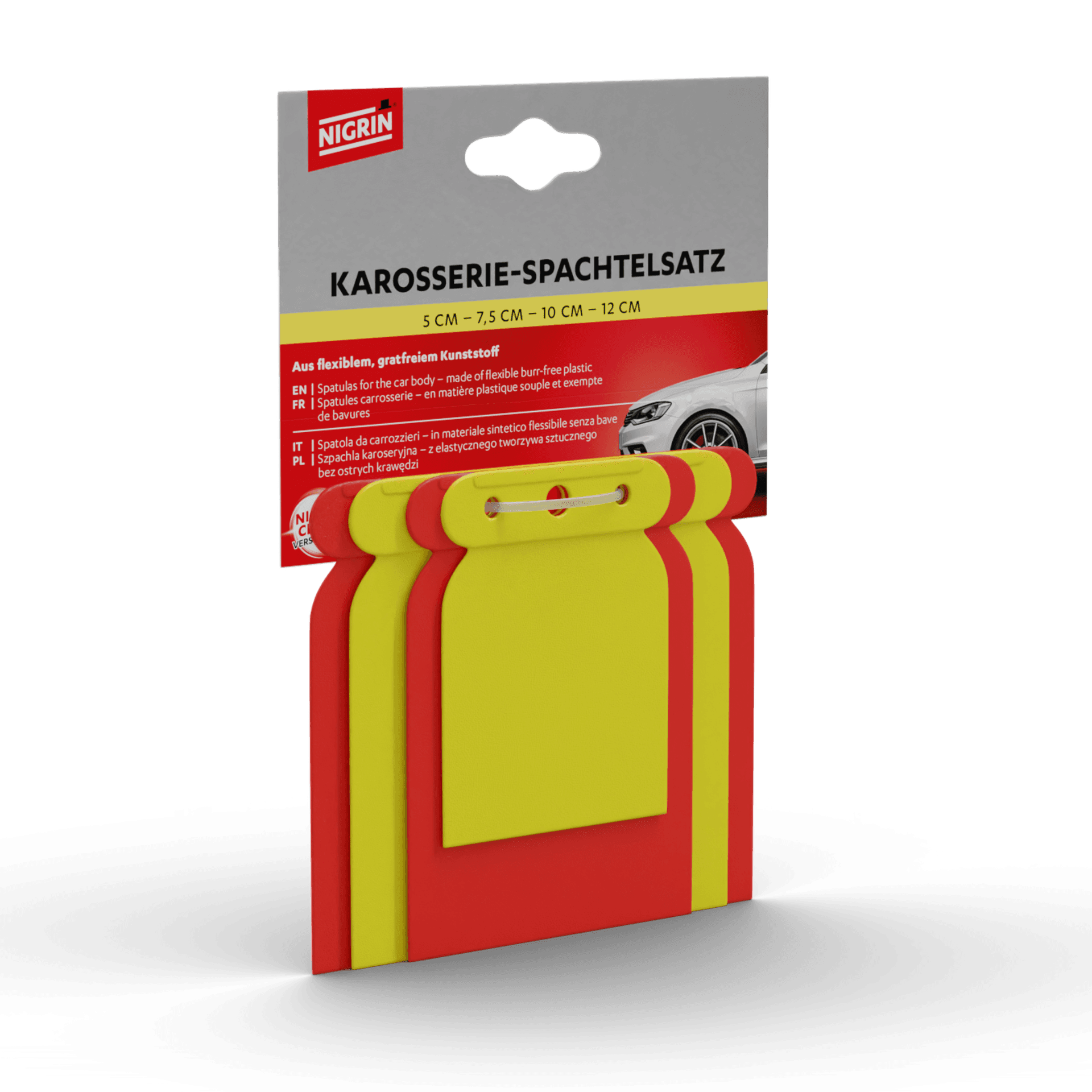 Body Filler Spreader Set, 4 pcs