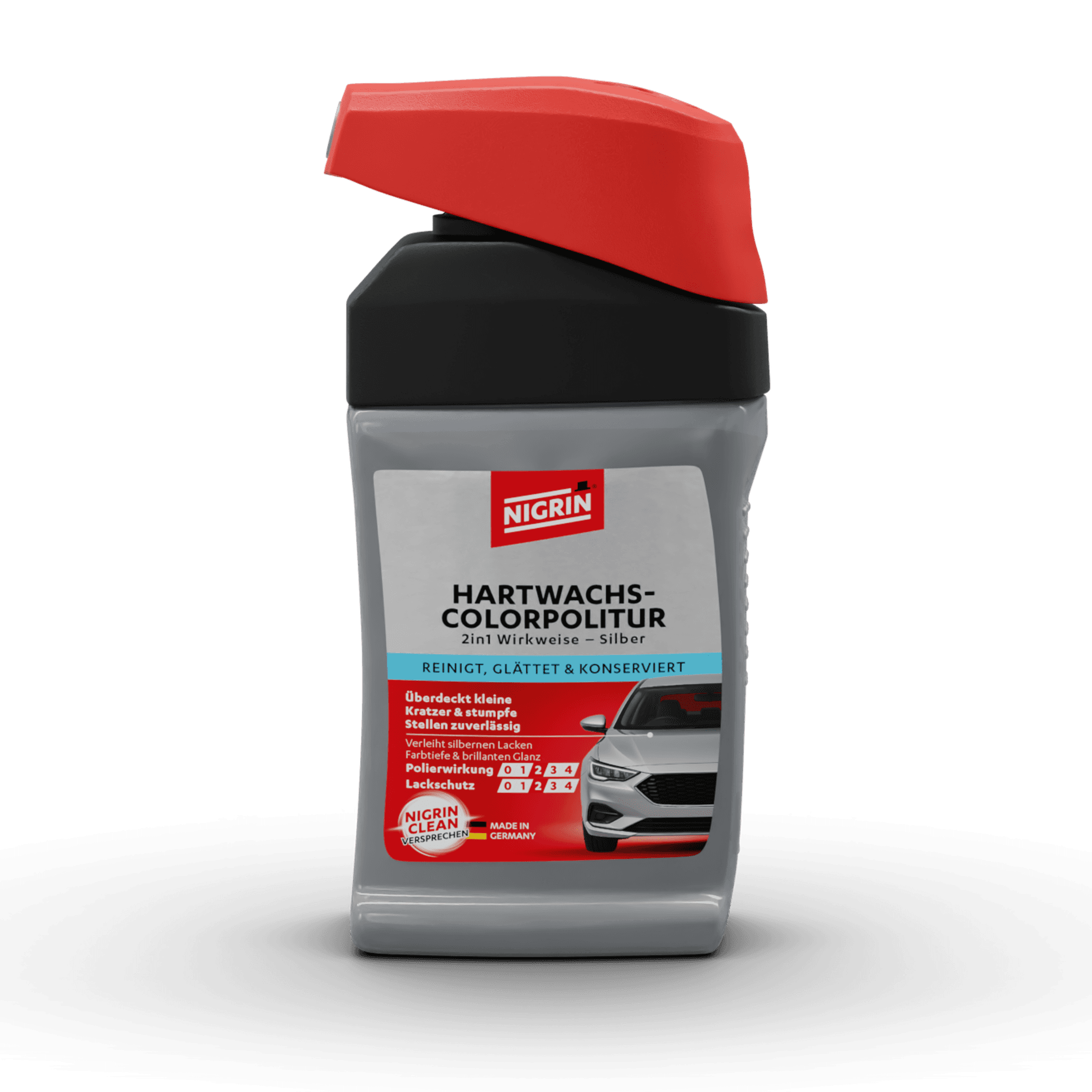 Hard Wax Color Polish Silver 300 ml