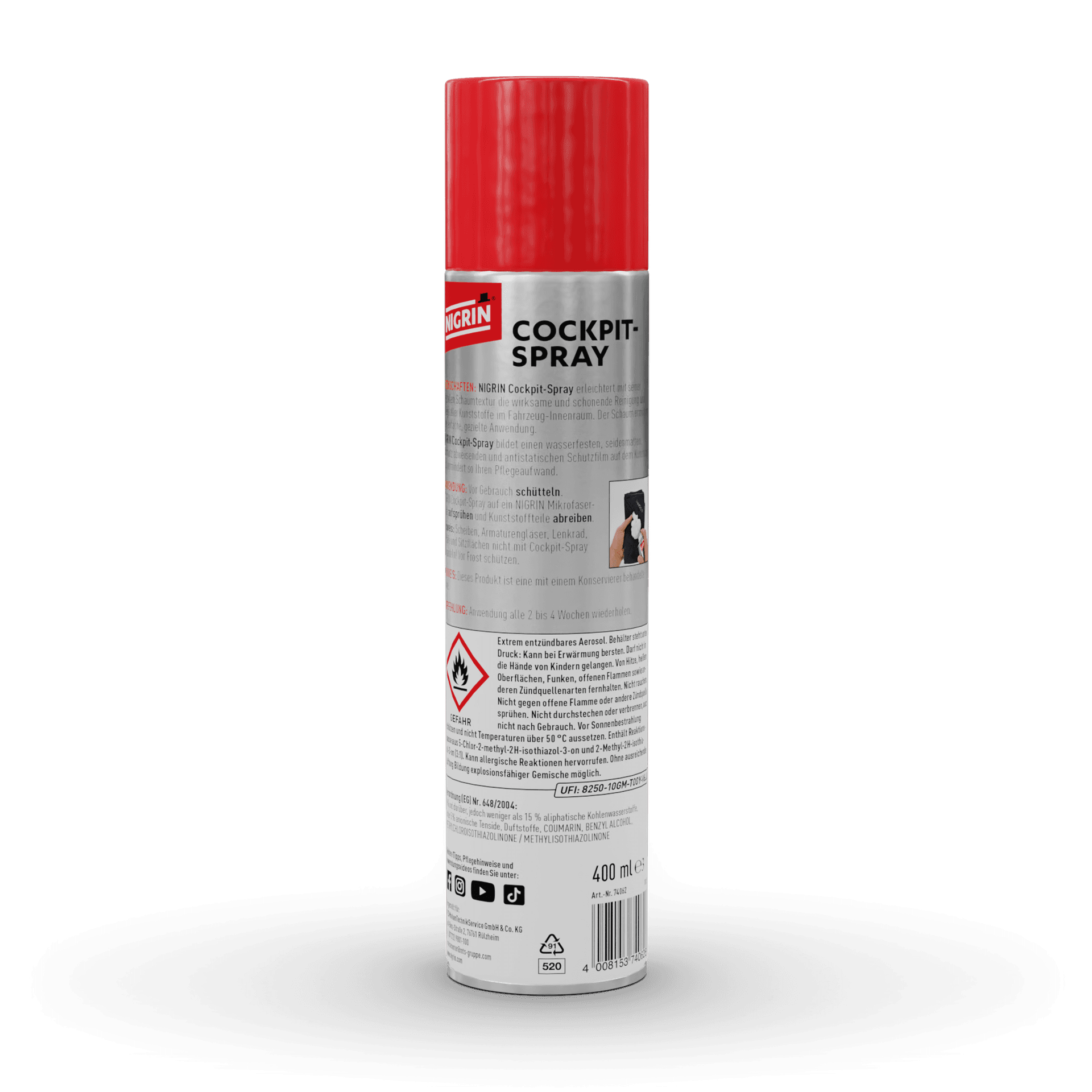 Dashboard Care Spray Vanilla Aroma 400 ml