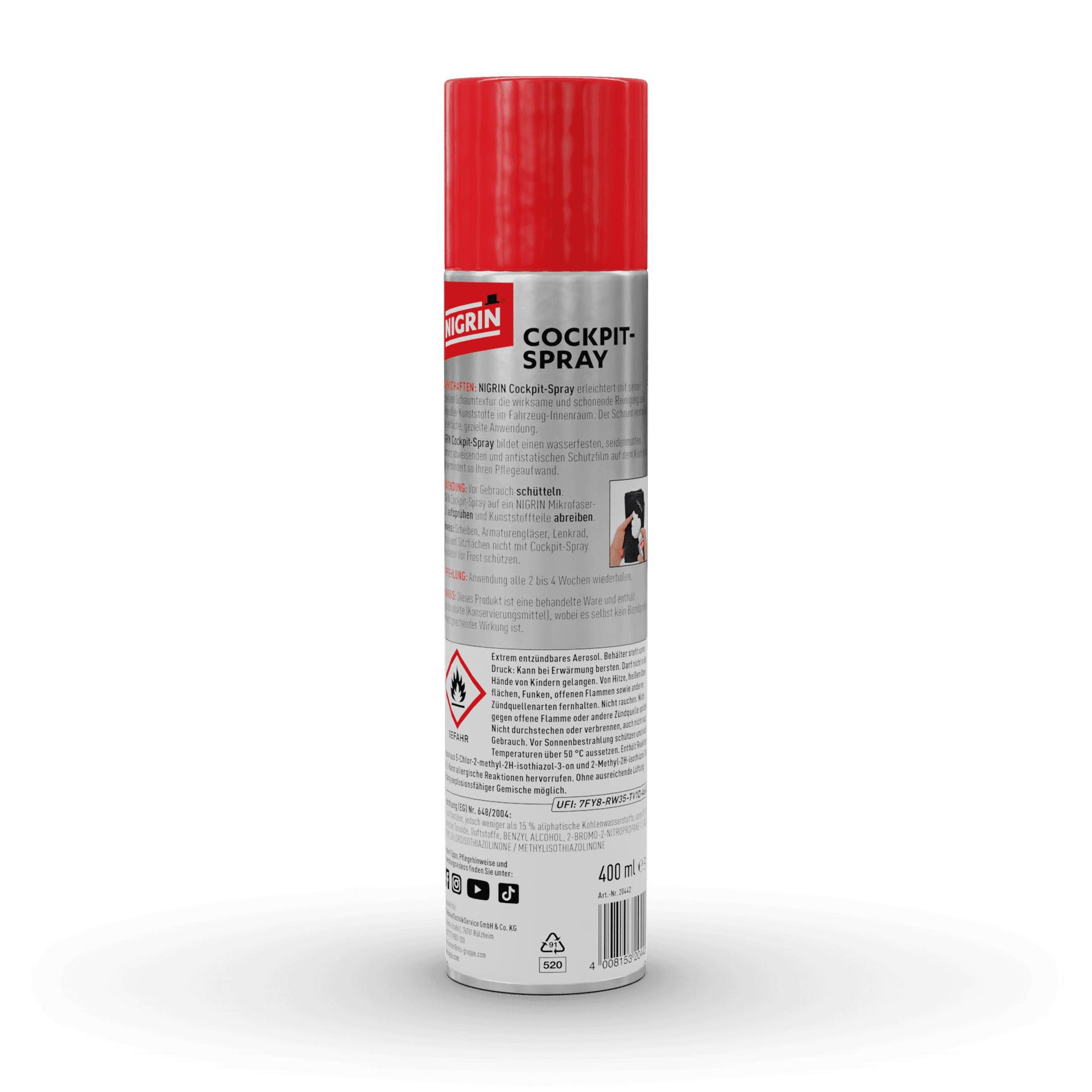 Dashboard Care Spray Berries & Cream 400 ml