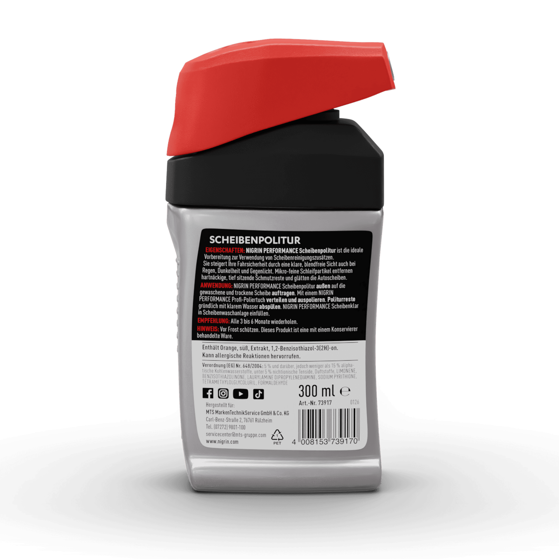 PERFORMANCE Scheibenpolitur 300 ml