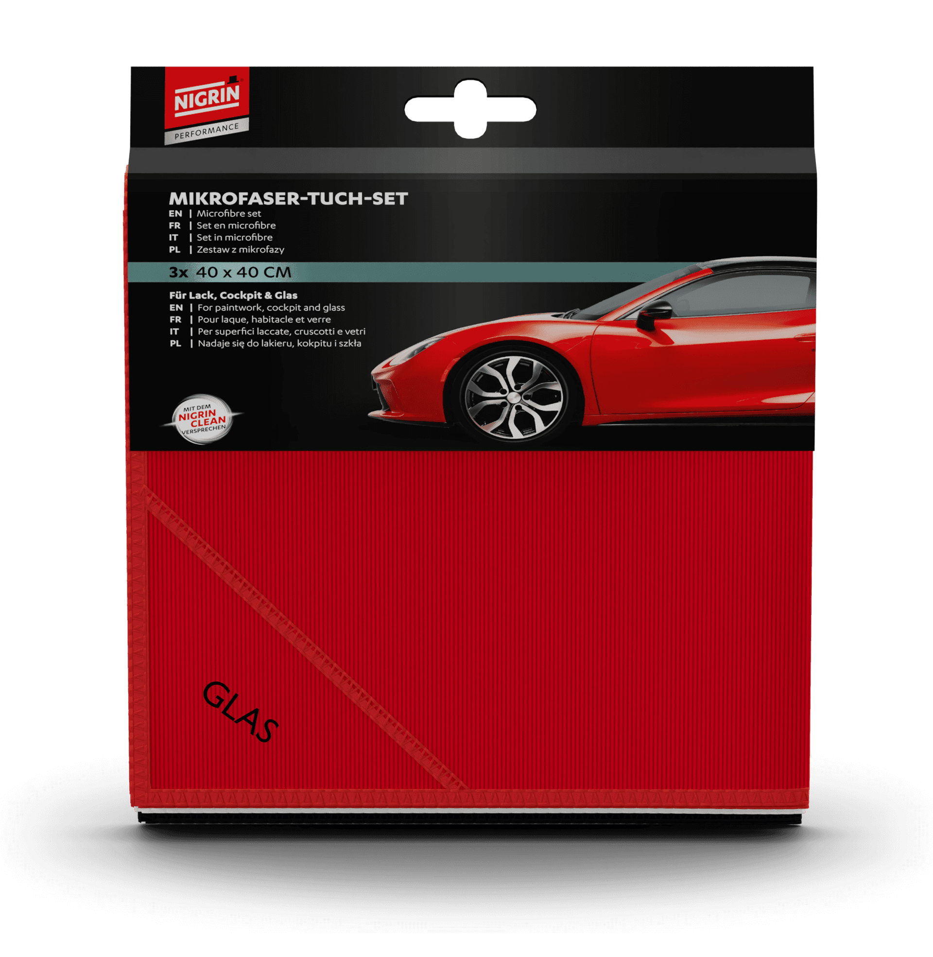 PERFORMANCE Microfaser-Tuch-Set 3 tlg.