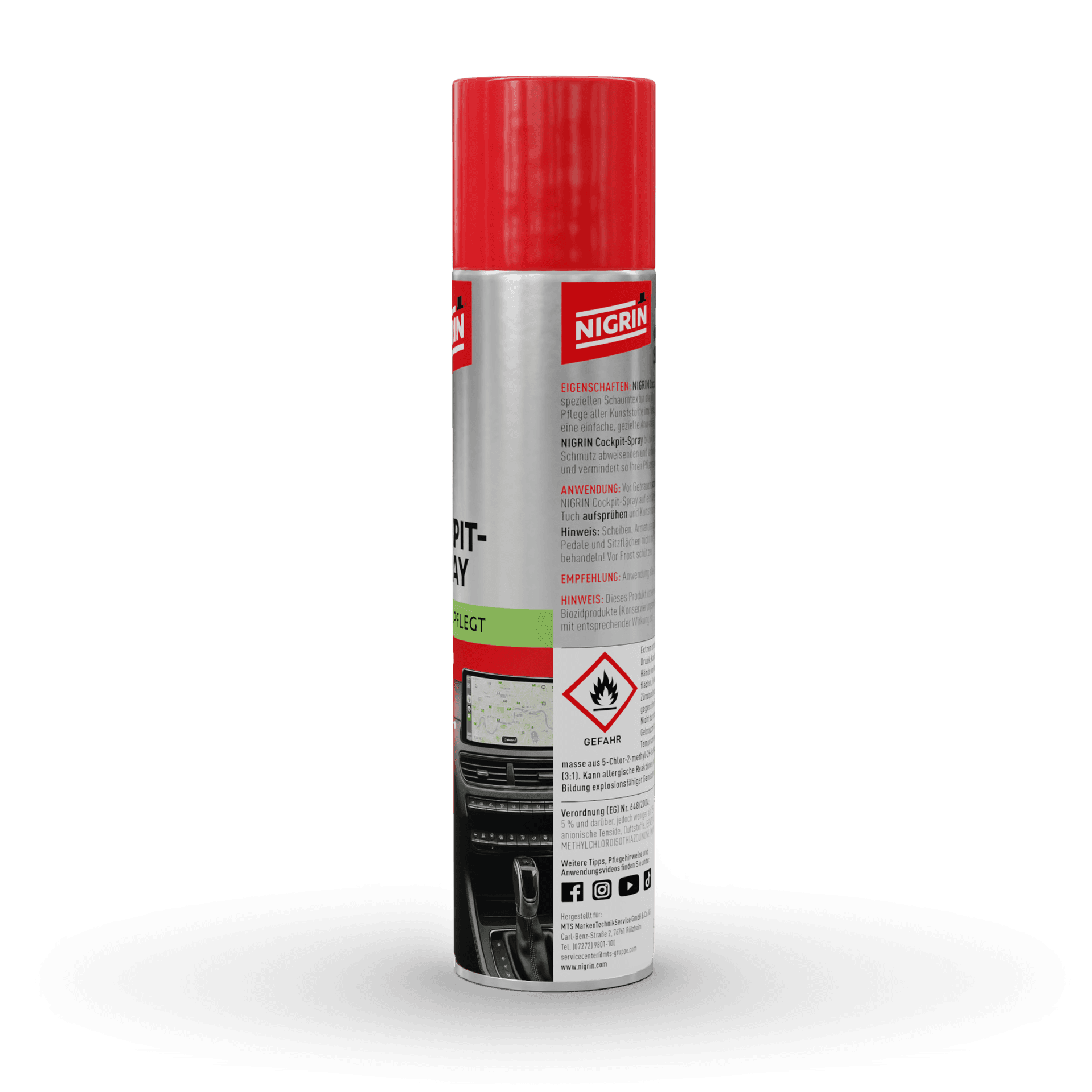 Cockpit-Spray Cedar & Musk 400 ml