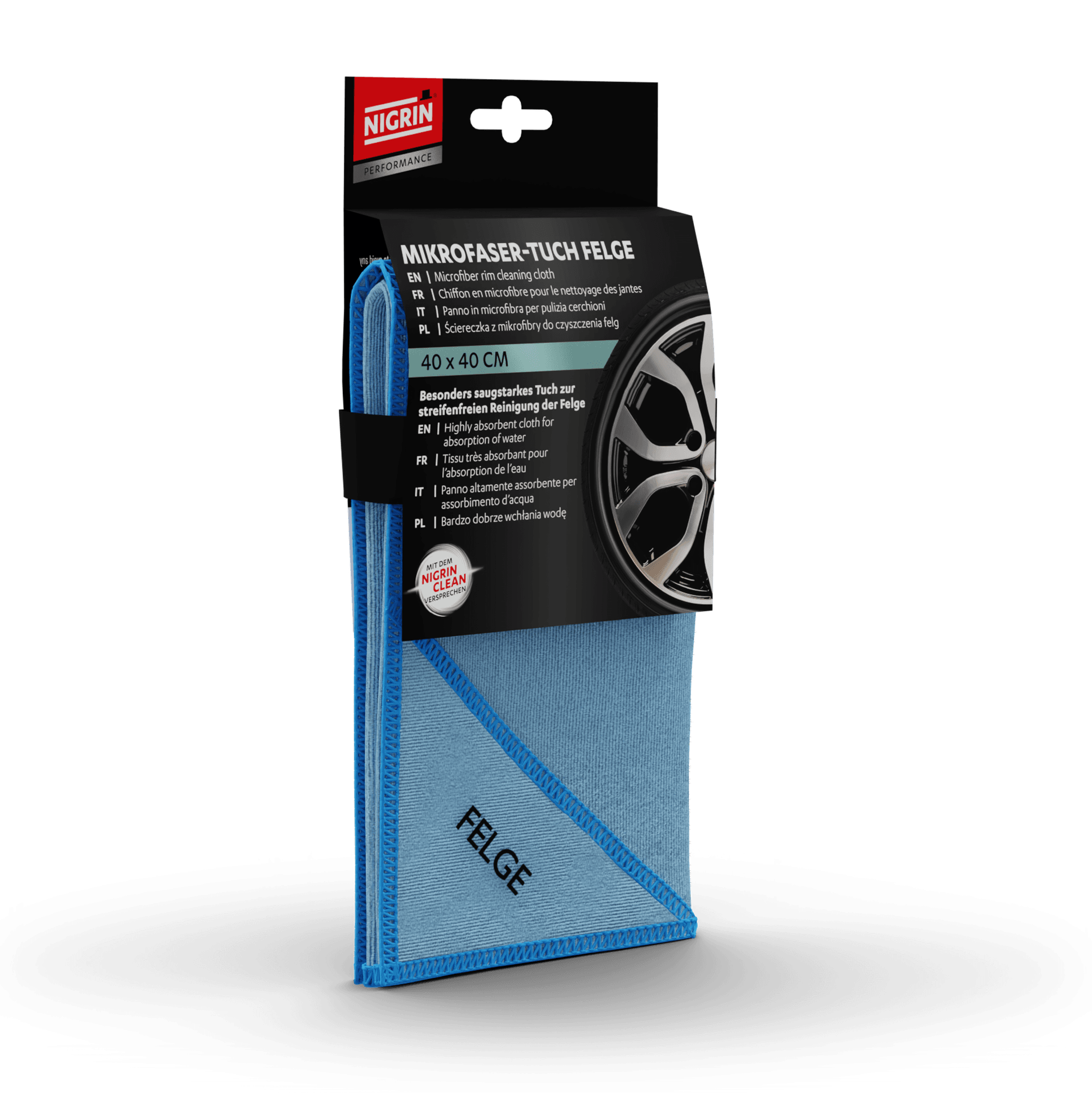 PERFORMANCE Microfaser-Tuch Felge