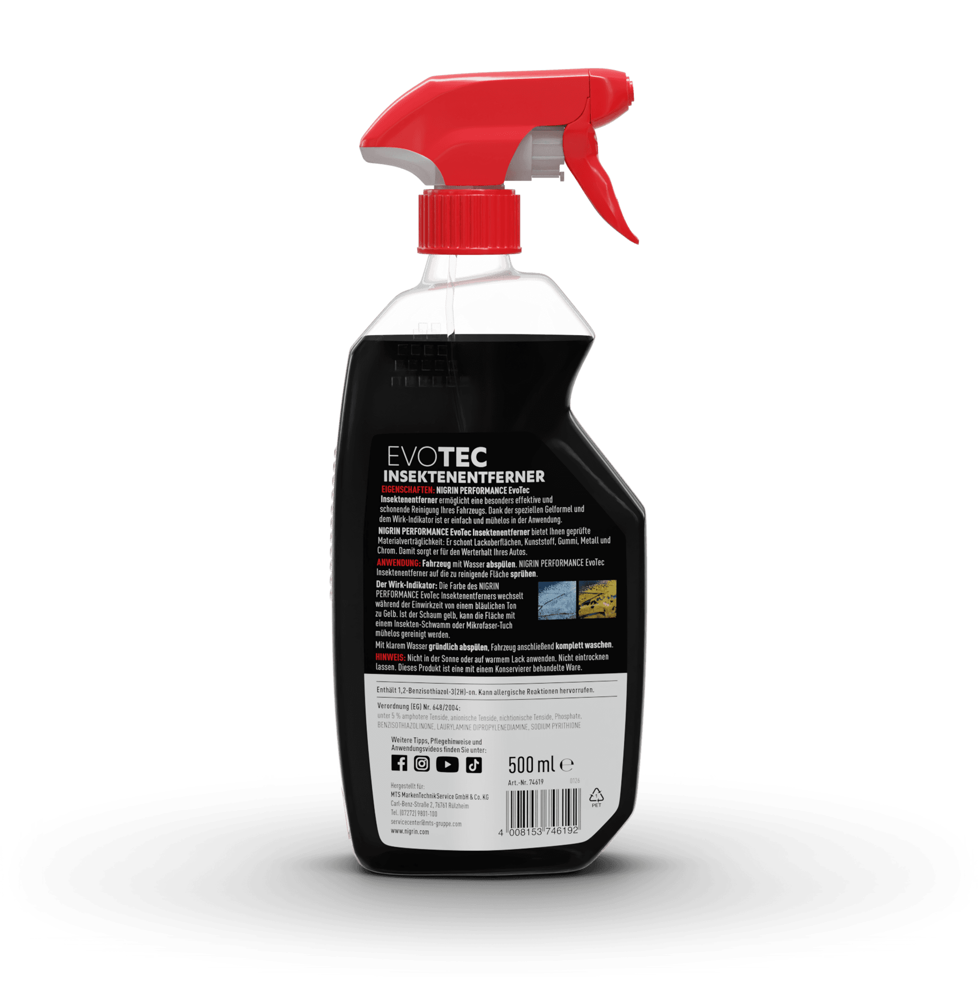 PERFORMANCE EvoTec Insect Remover 500 ml
