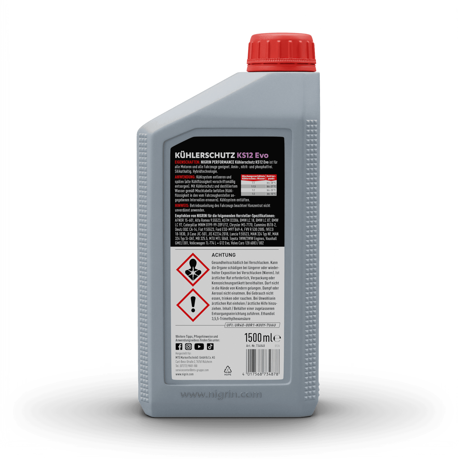 PERFORMANCE Coolant KS12 Evo 1,5 L