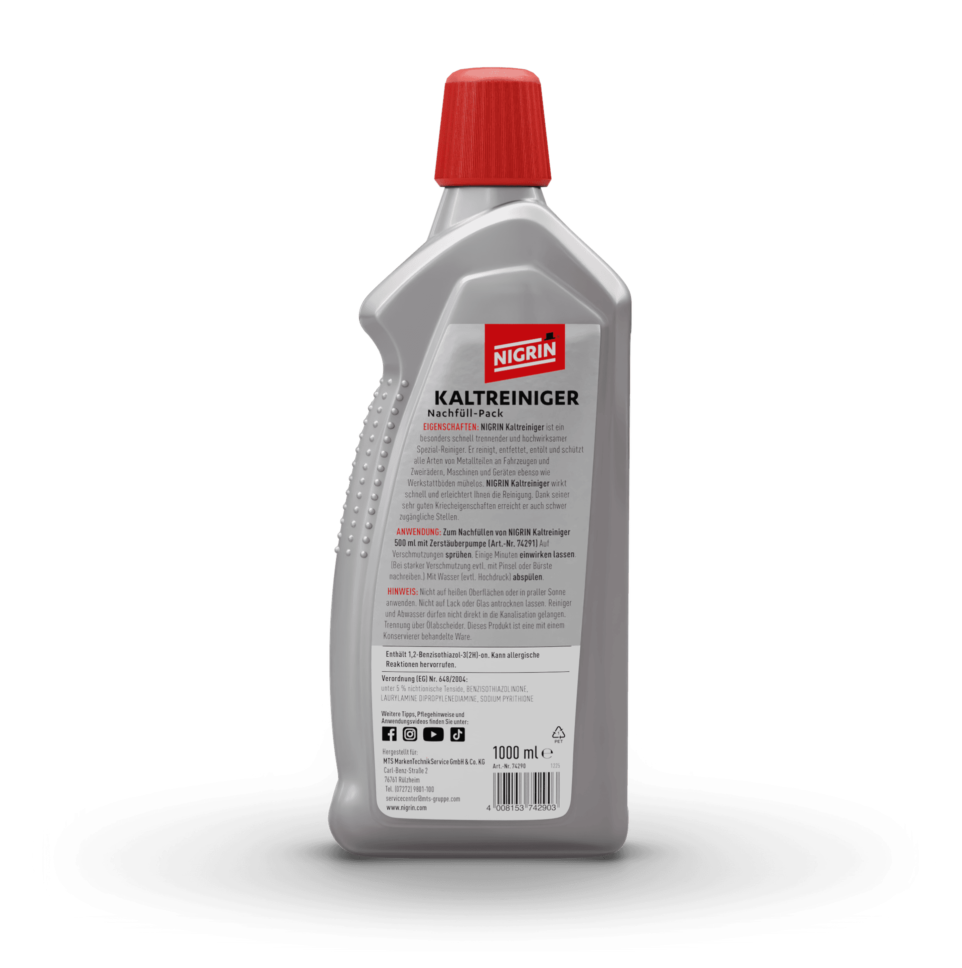 Kaltreiniger Nachfüllflasche 1000 ml