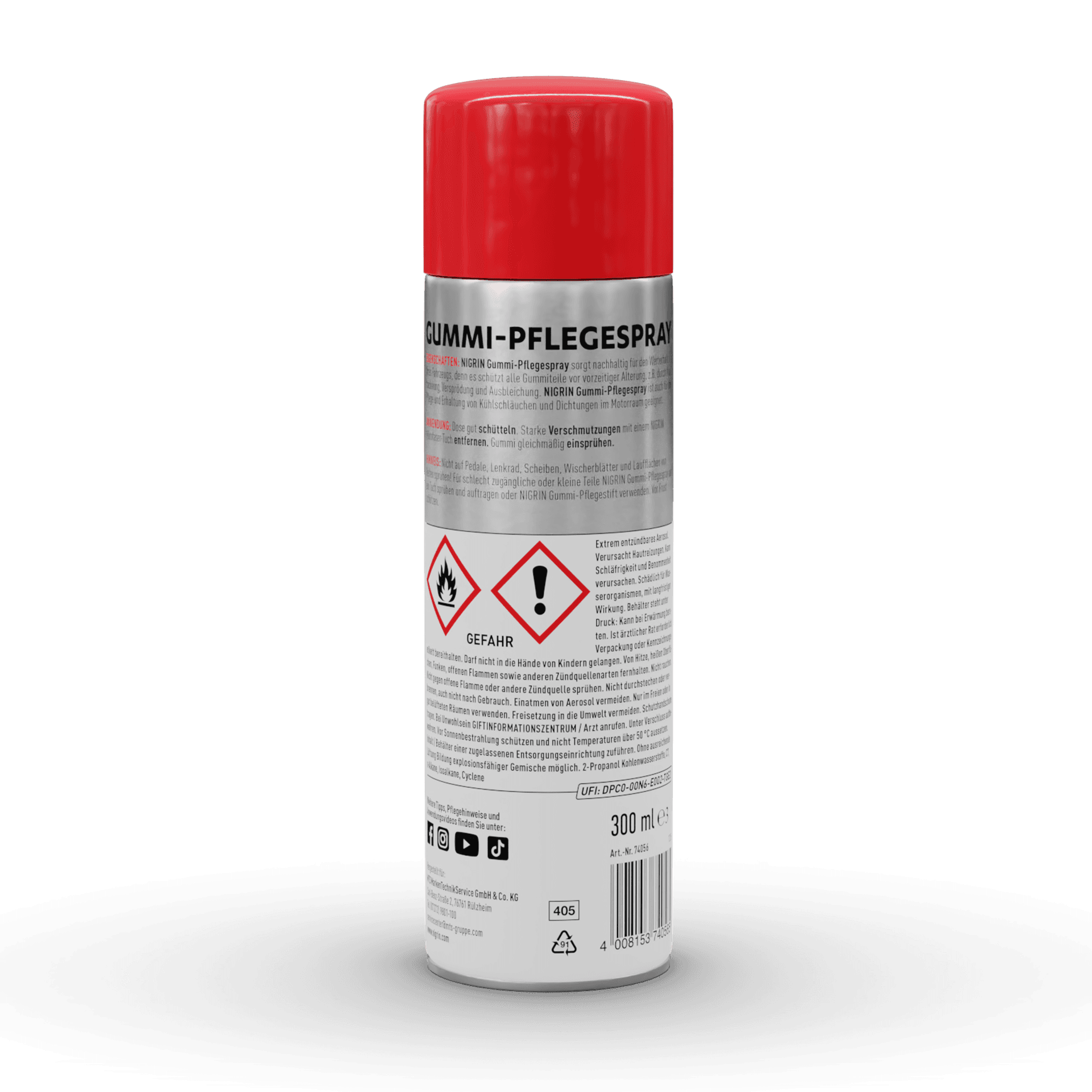 Gummi-Pflegespray 300 ml