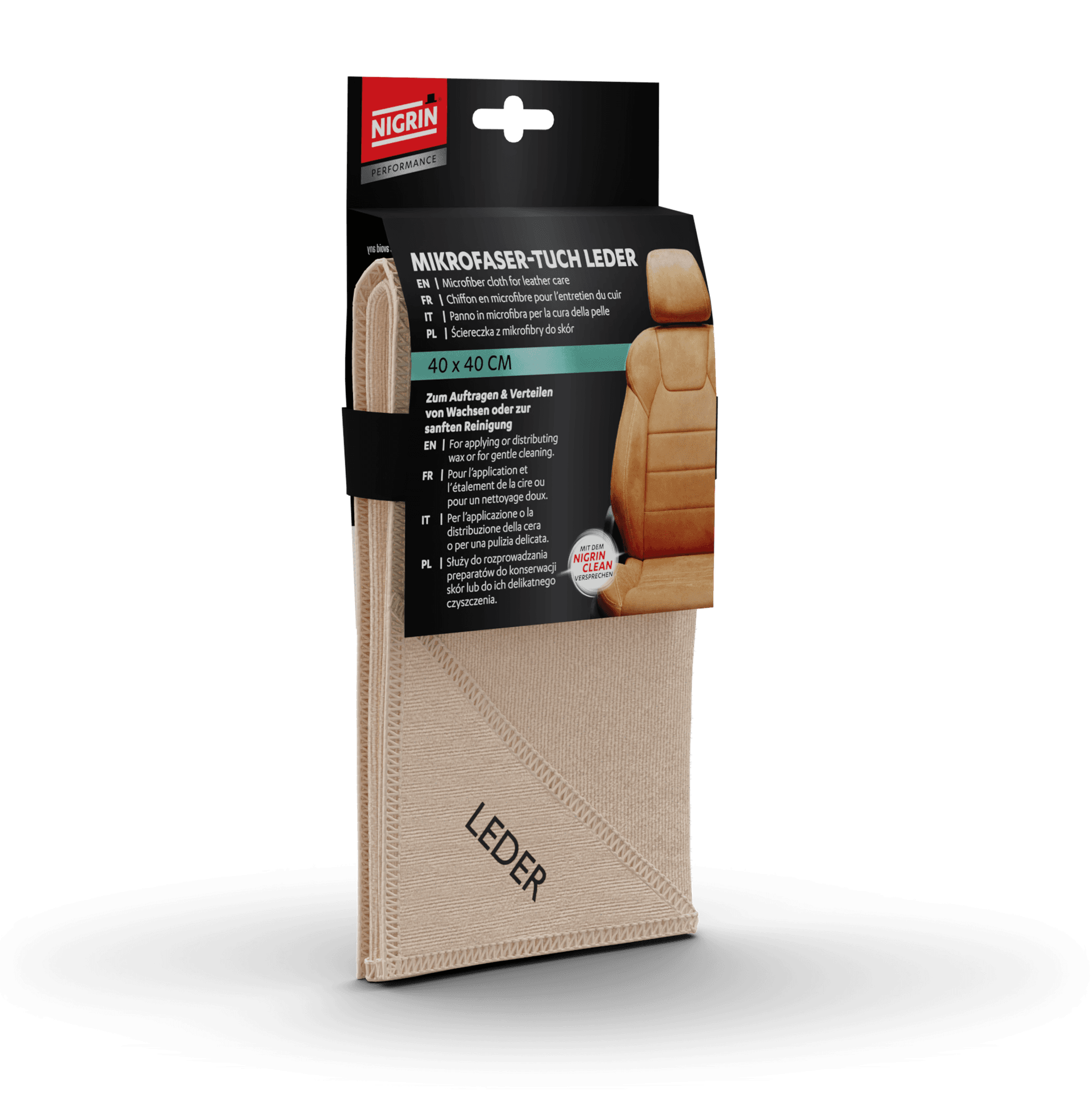 PERFORMANCE Microfaser-Tuch Leder