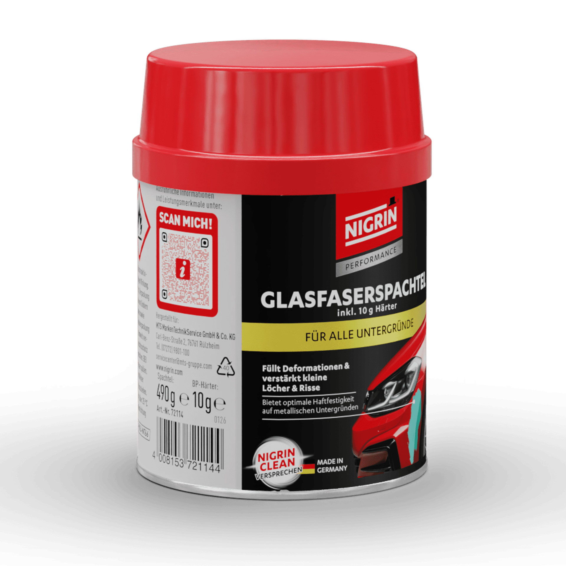 PERFORMANCE Fiberglass Filler 500g 2 pcs