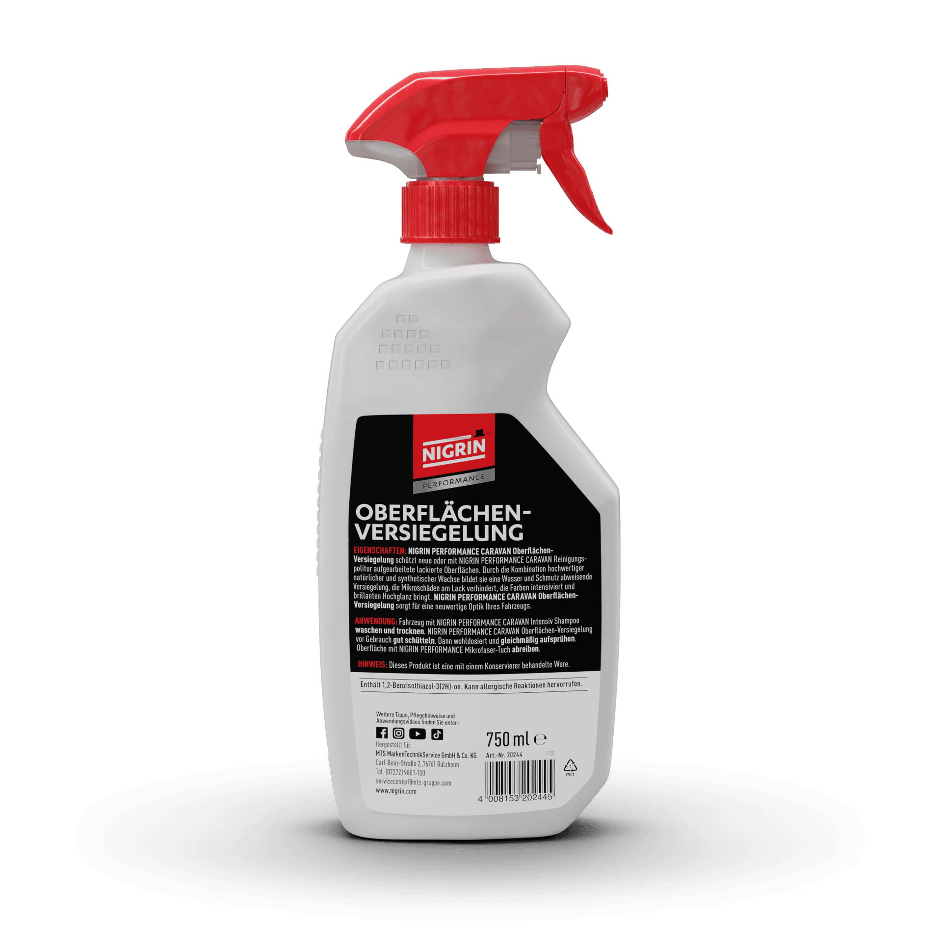 PERFORMANCE CARAVAN Oberflächenversiegelung 750 ml