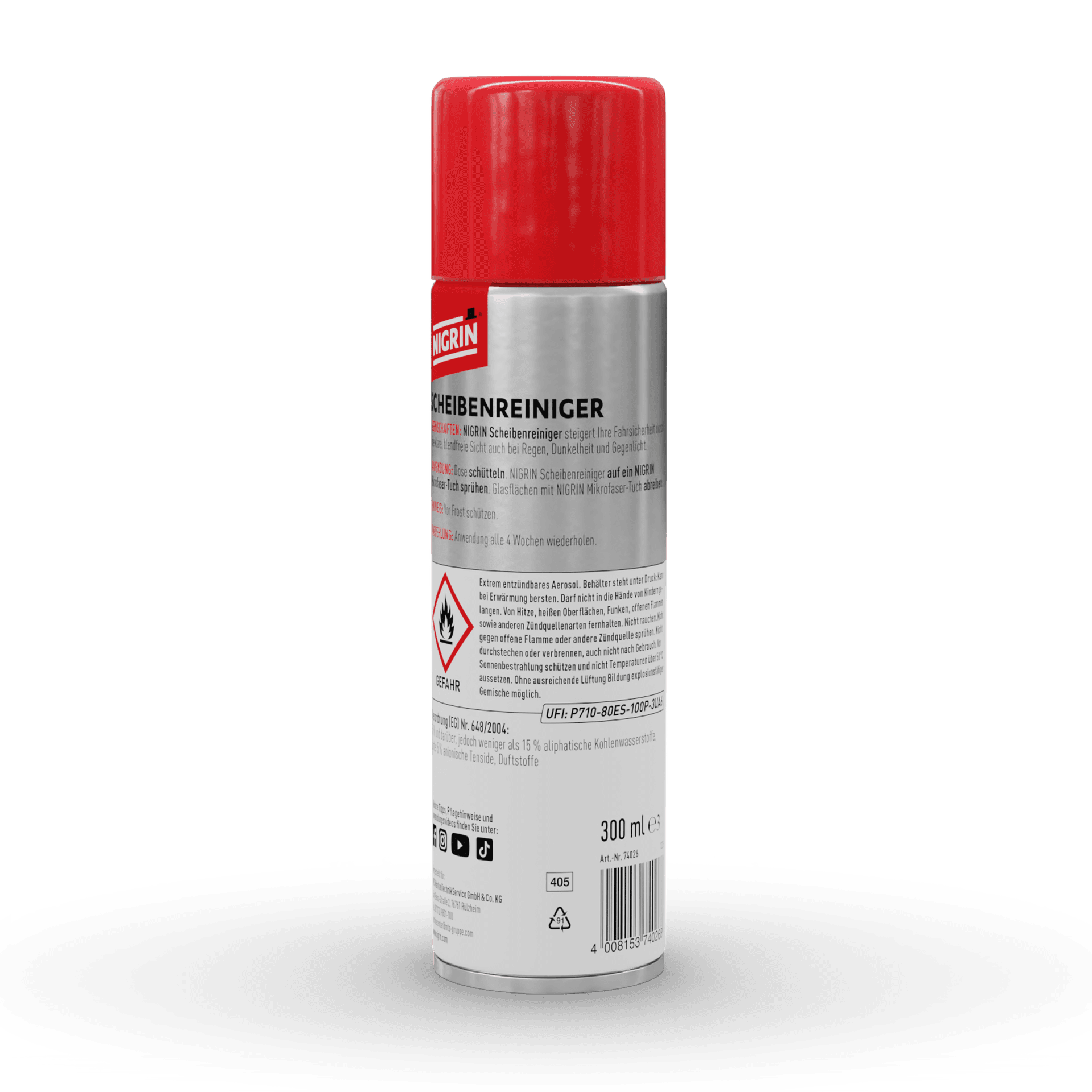 Windshield Cleaner Foam 300 ml