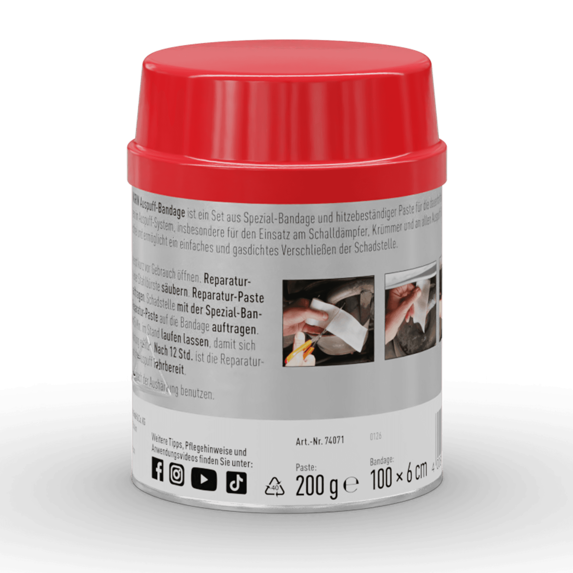 Auspuff-Bandage 100 cm