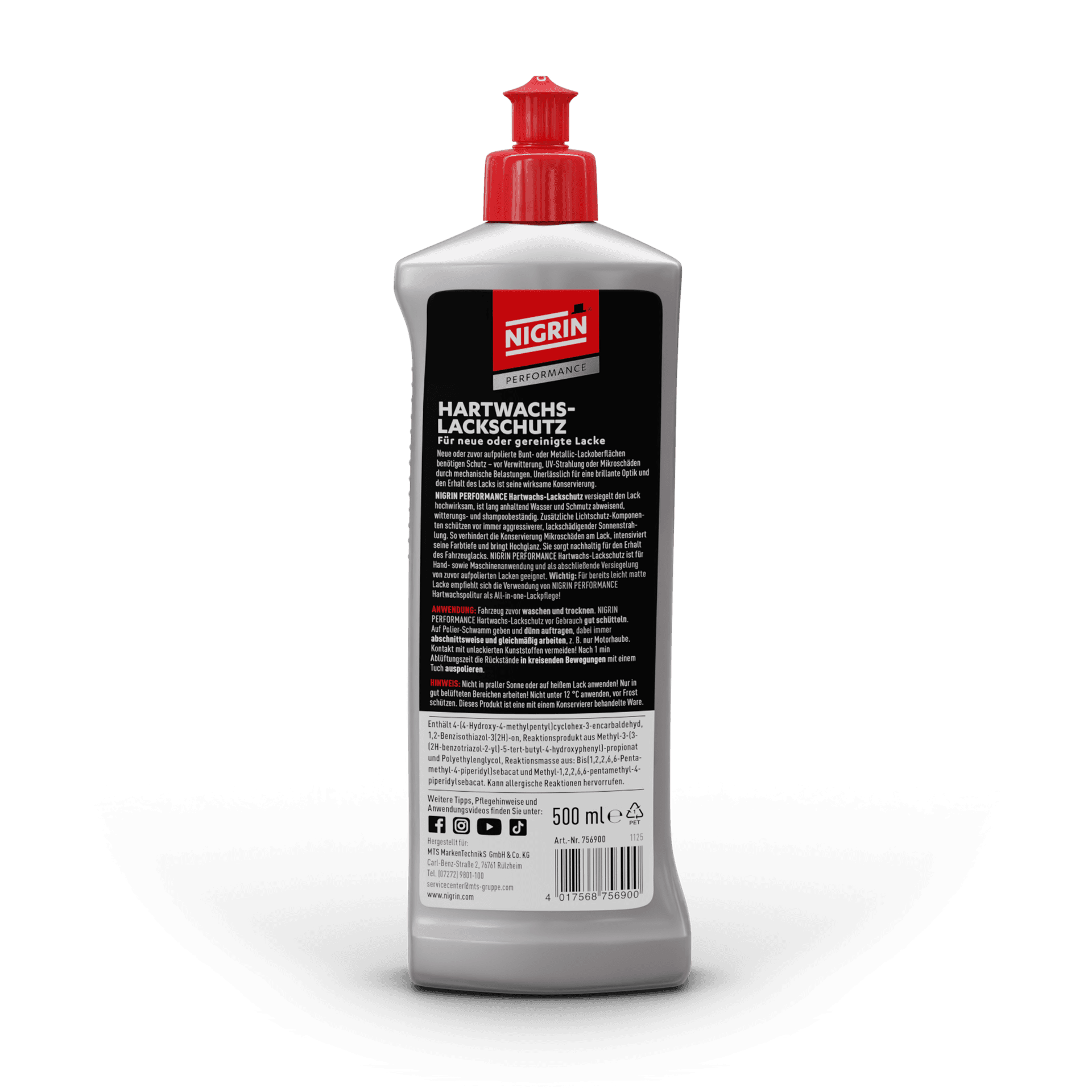 PERFORMANCE Hartwachs-Lackschutz 500 ml