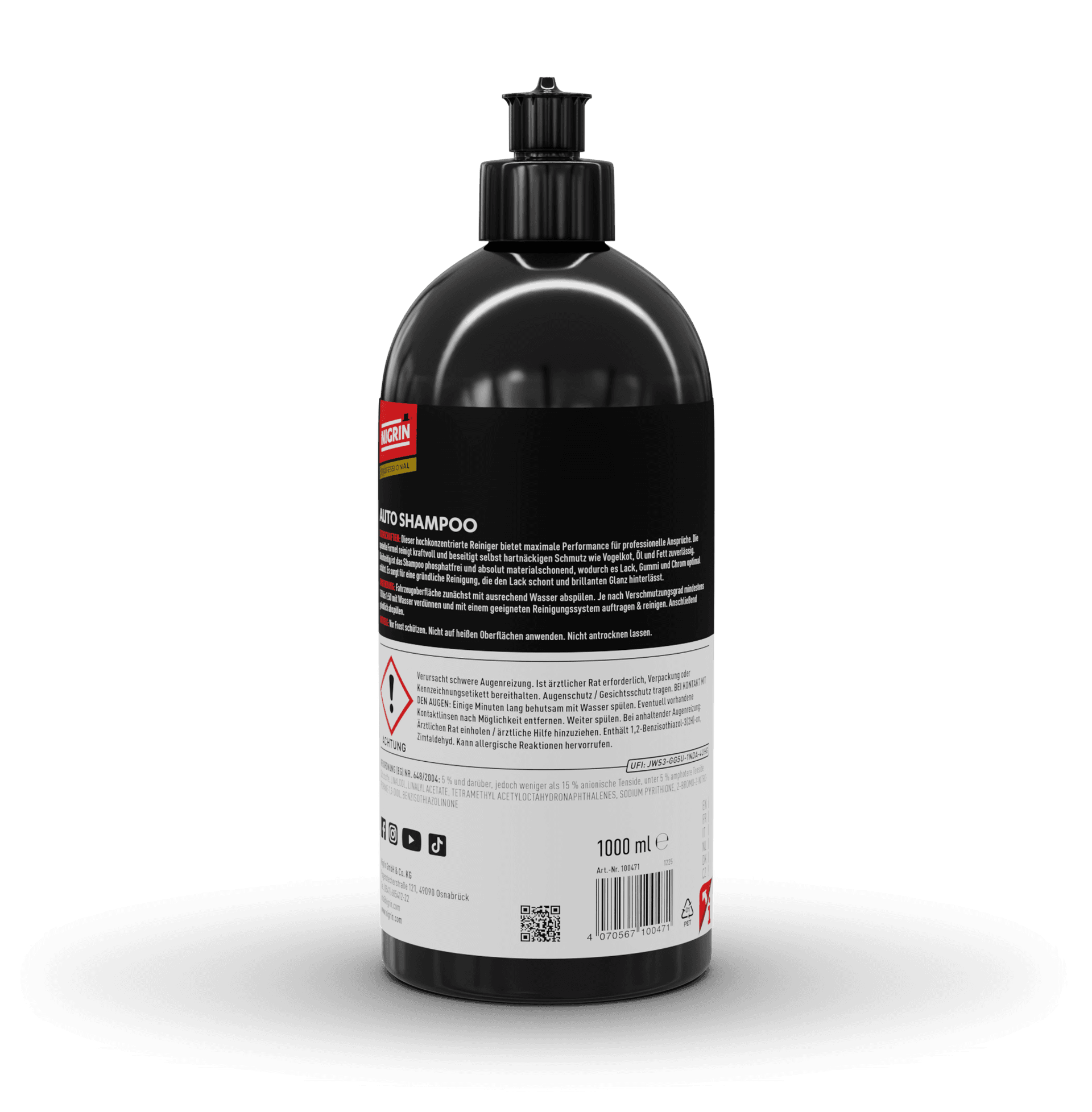 PROFESSIONAL Autoshampoo Konzentrat 1000 ml