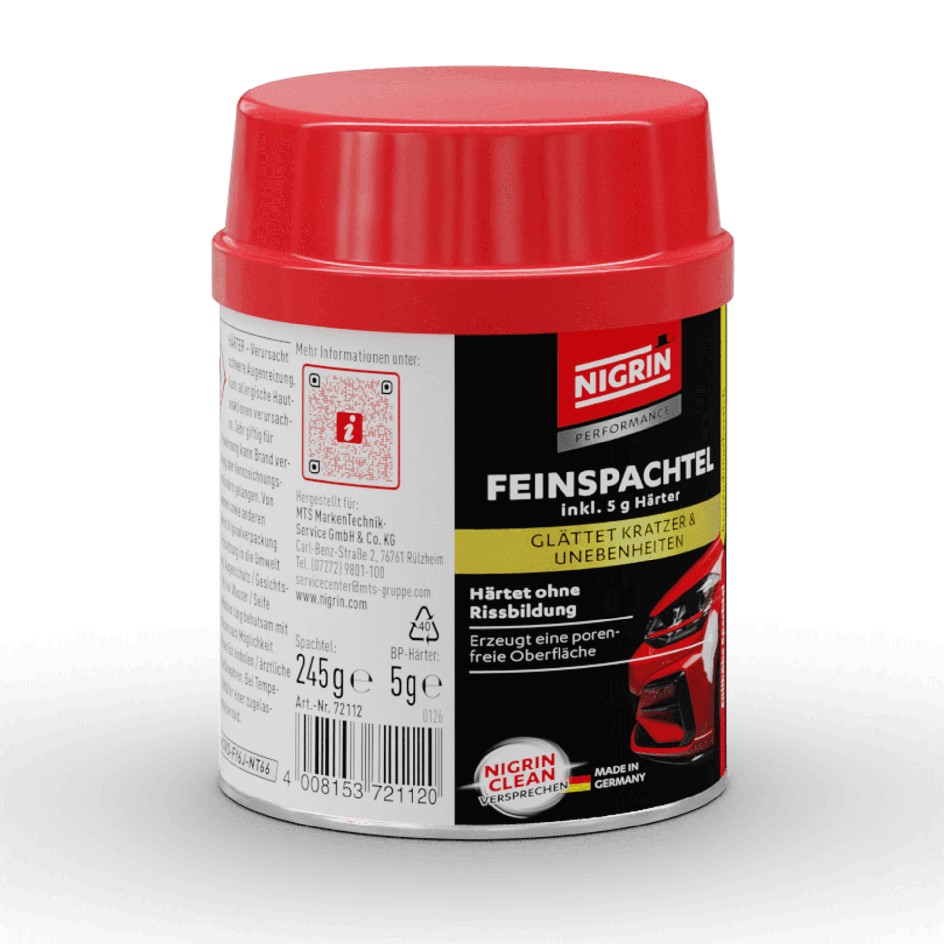 PERFORMANCE Fine Filler 250 g, 2 pcs