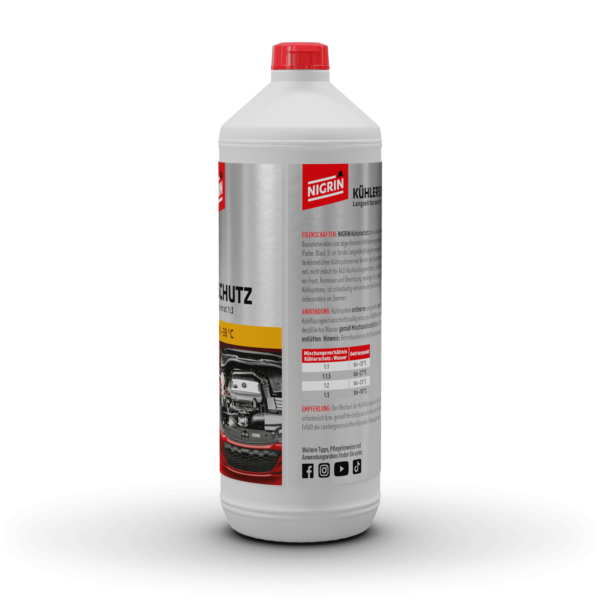 Long-Term Coolant / Radiator Protection Concentrate 1:3 1 L
