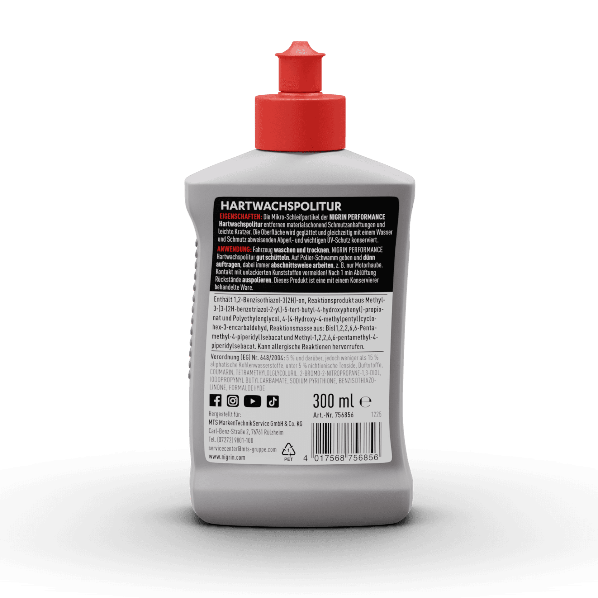 PERFORMANCE Hartwachspolitur 300 ml
