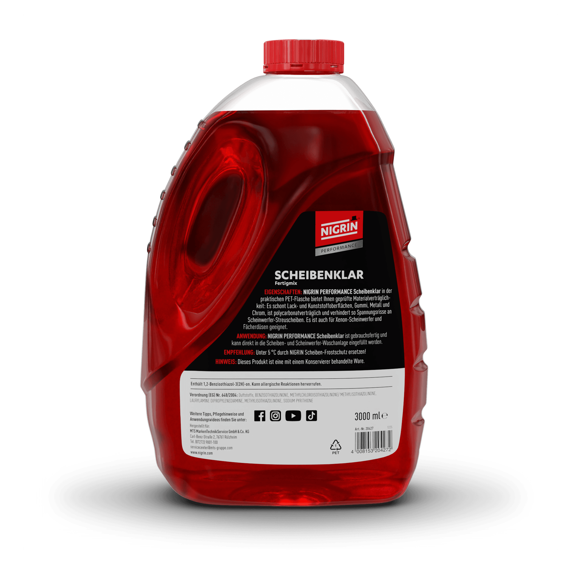 PERFORMANCE Scheibenklar Fertigmix Leather & Cookie 3 L
