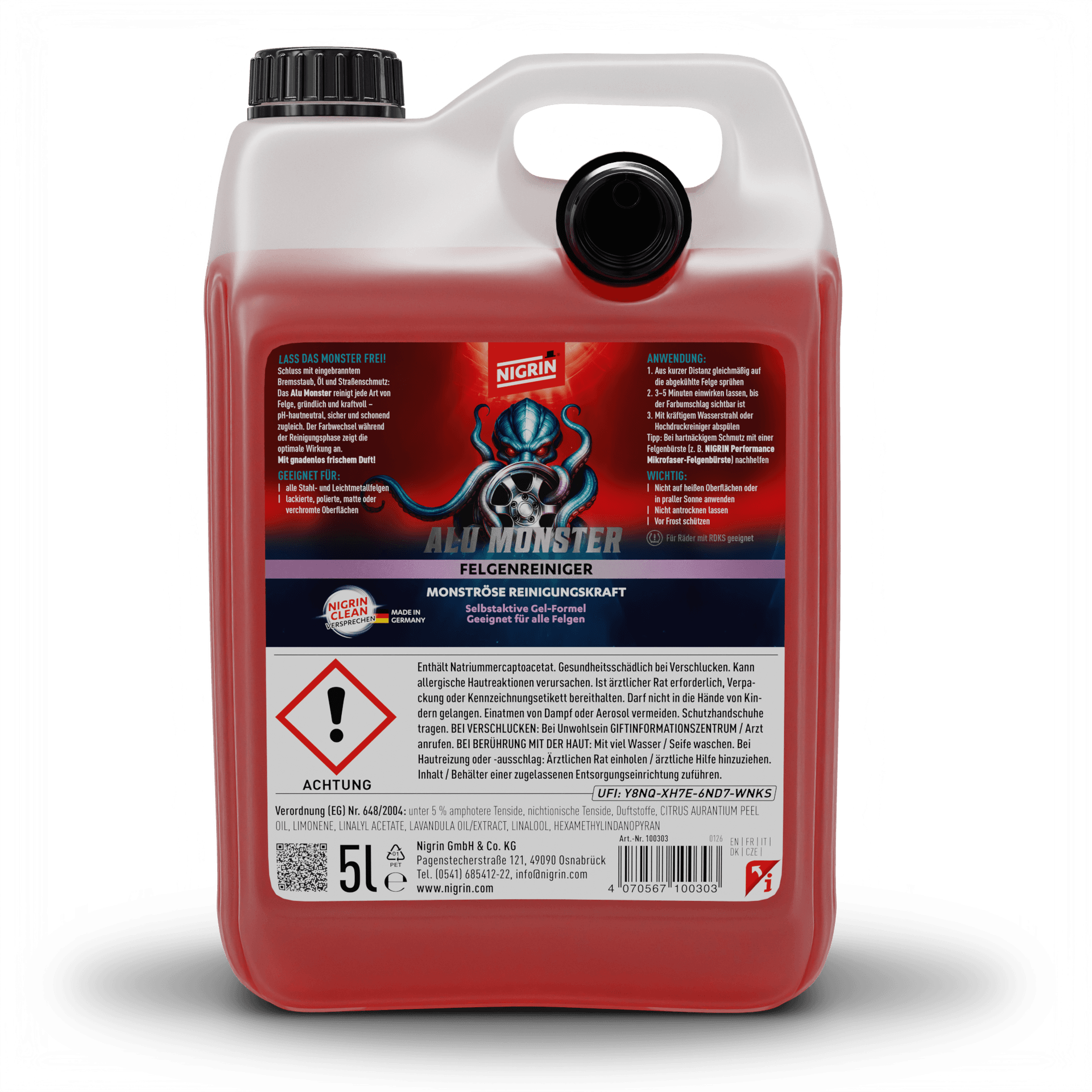 Alu Monster Felgenreiniger 5000 ml