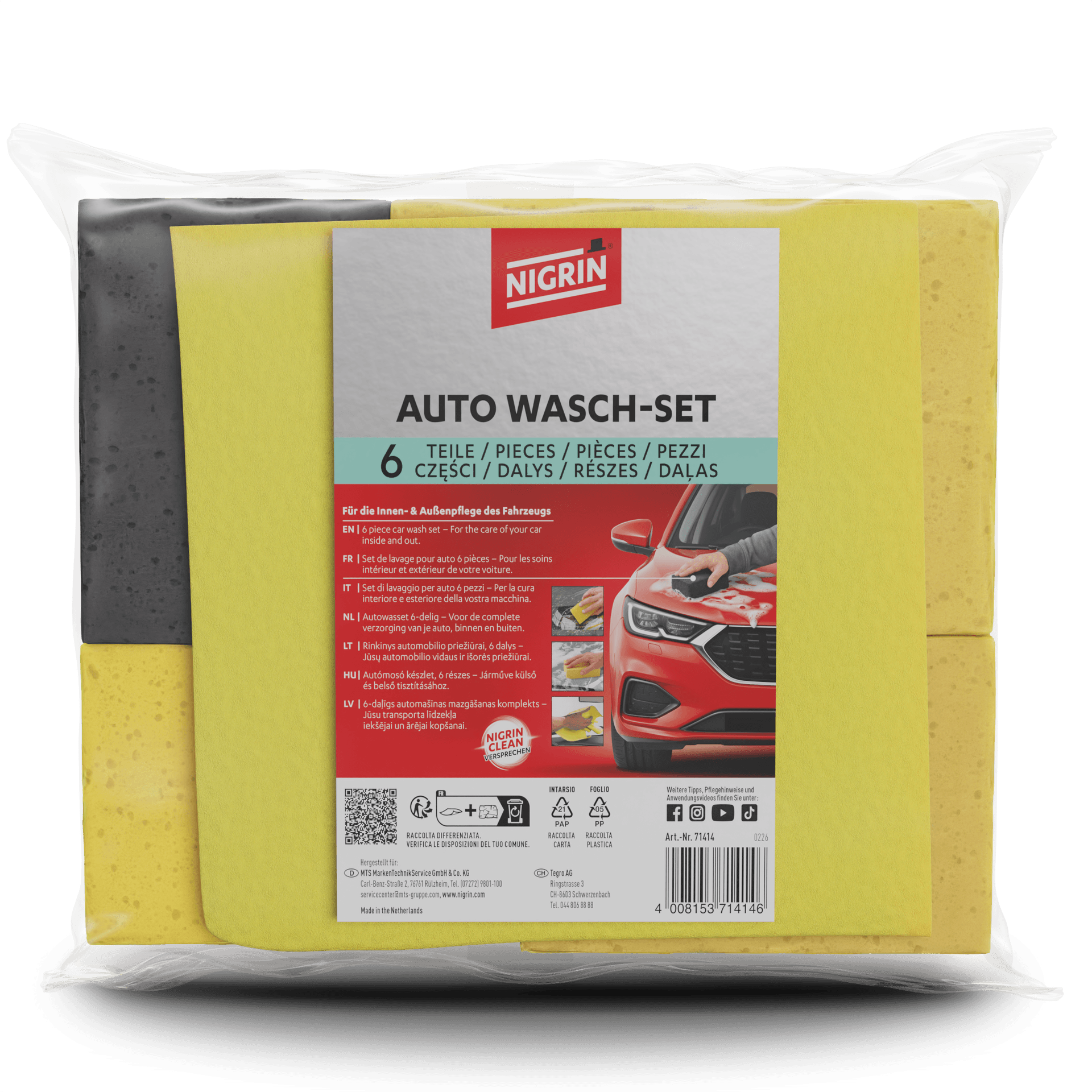 Auto-Wasch-Set 6 tlg.