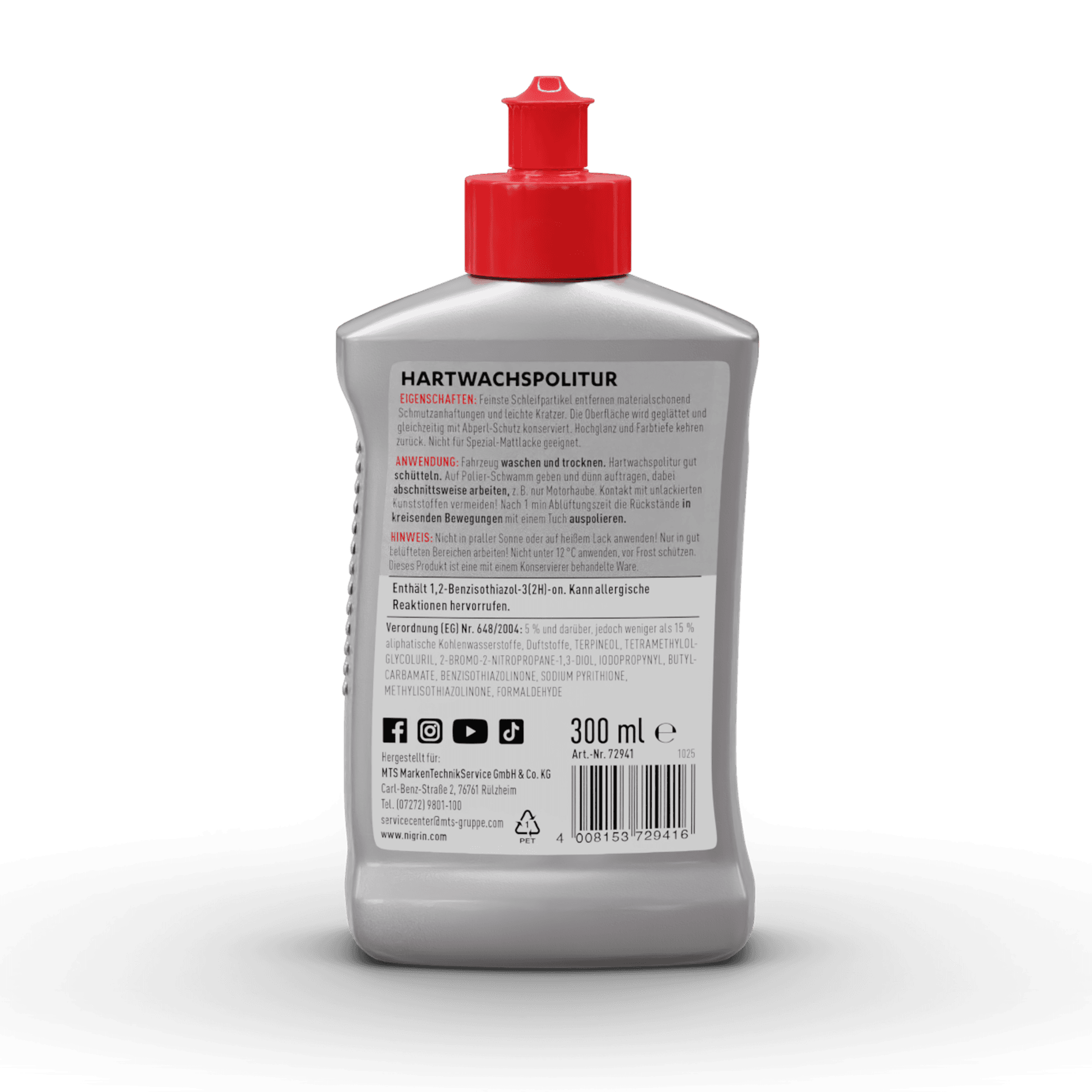 Hartwachspolitur 300 ml