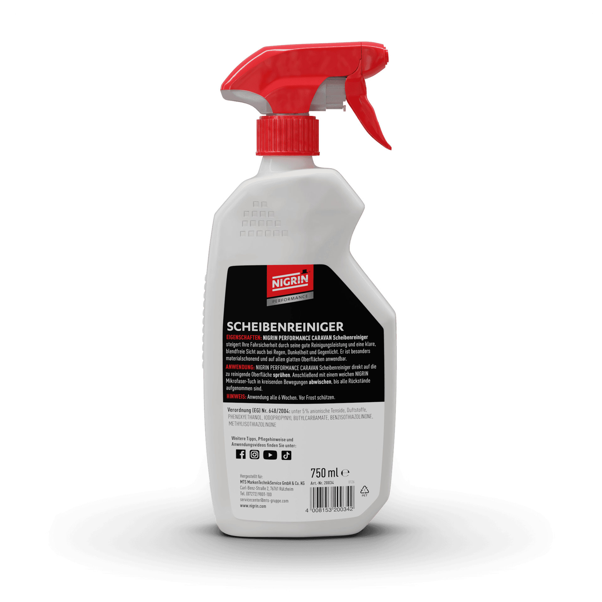 PERFORMANCE CARAVAN Scheibenreiniger 750 ml