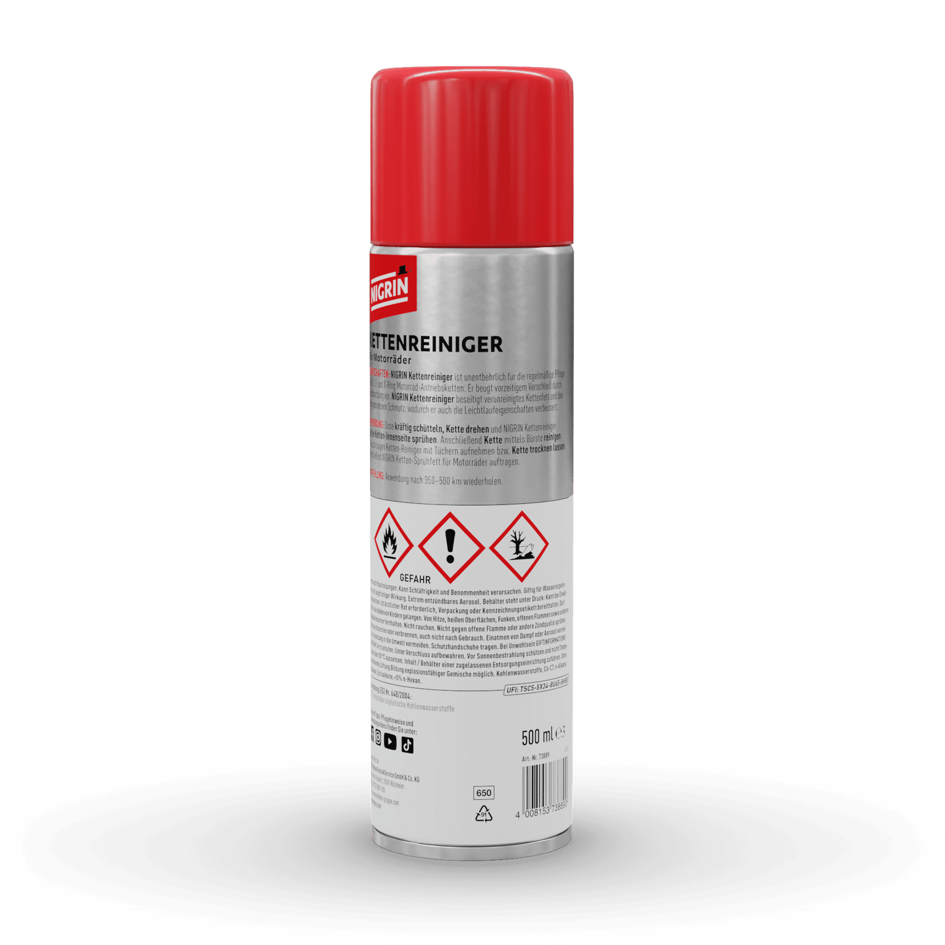 Kettenreiniger für Motorräder 500 ml