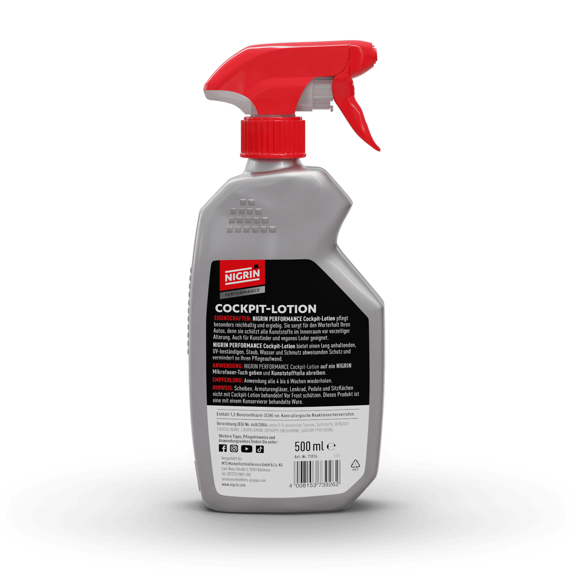 PERFORMANCE Dashboard Care Lotion 500 ml