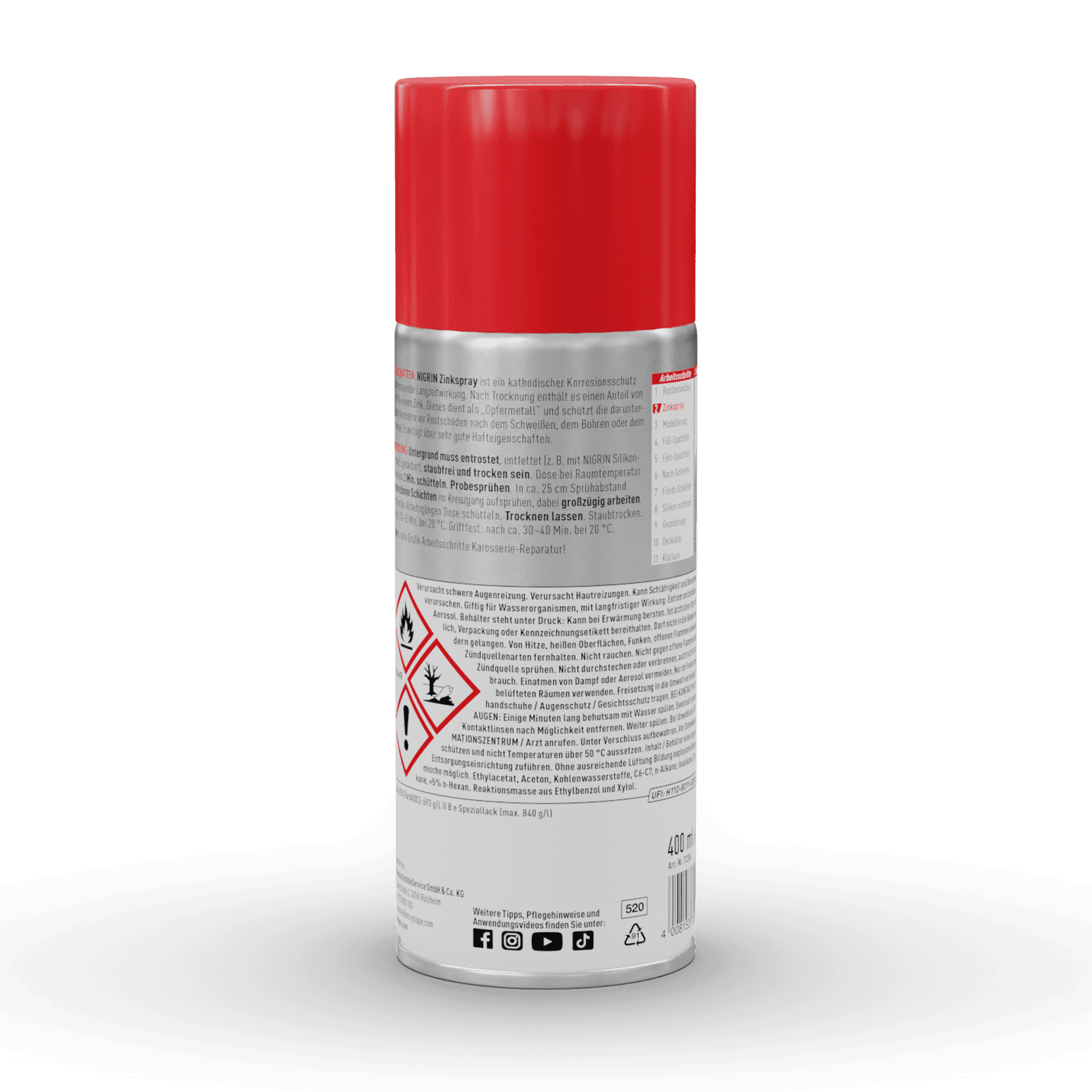 Zinkspray 400 ml