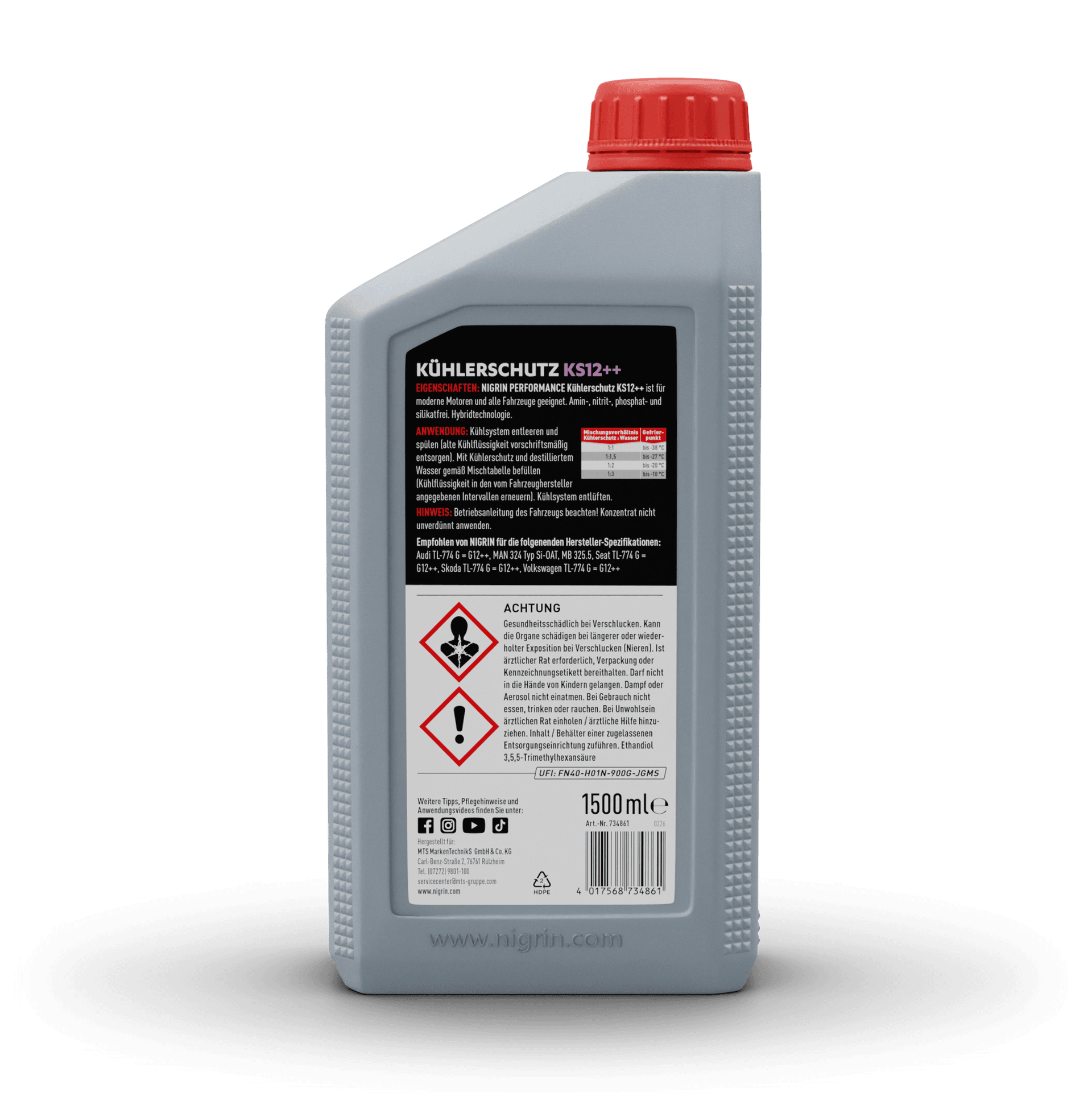 PERFORMANCE Coolant KS12++ 1,5 L