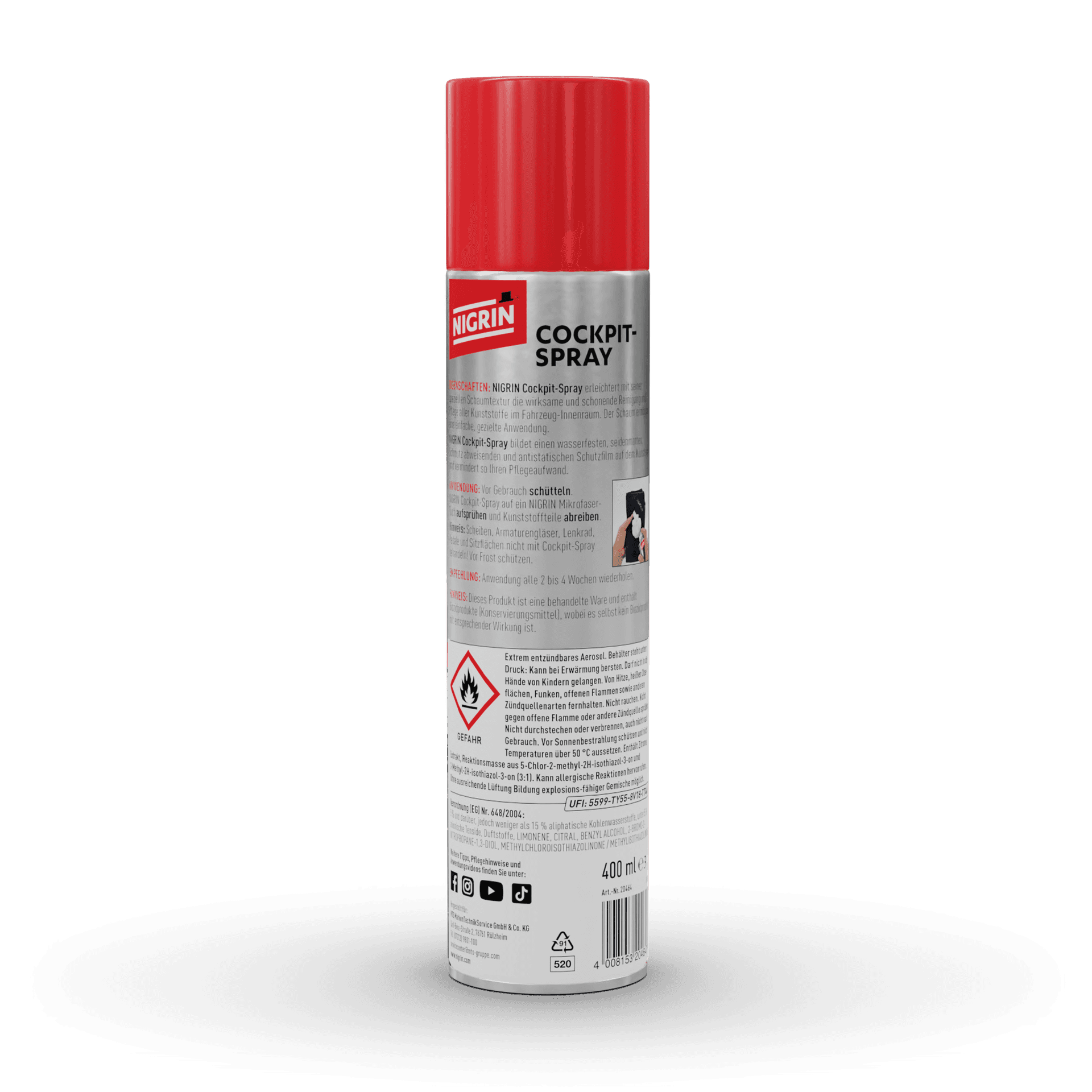 Dashboard Spray Lemon 400 ml