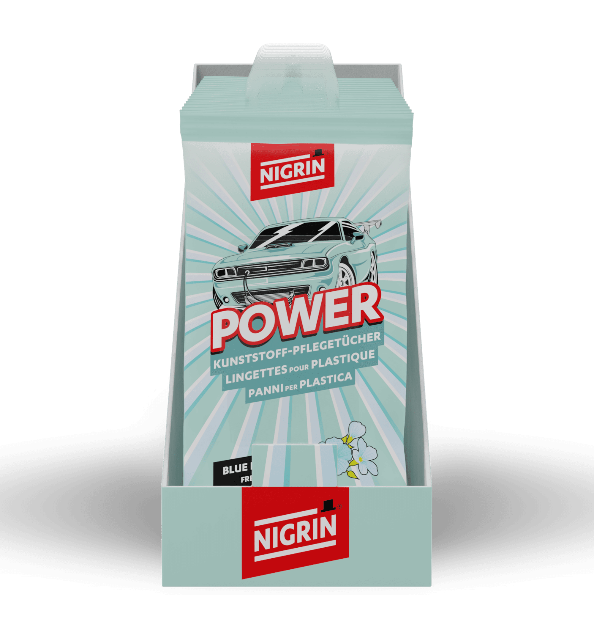 Kunststoffpflegetücher Blue Feelgood 20 Stk.