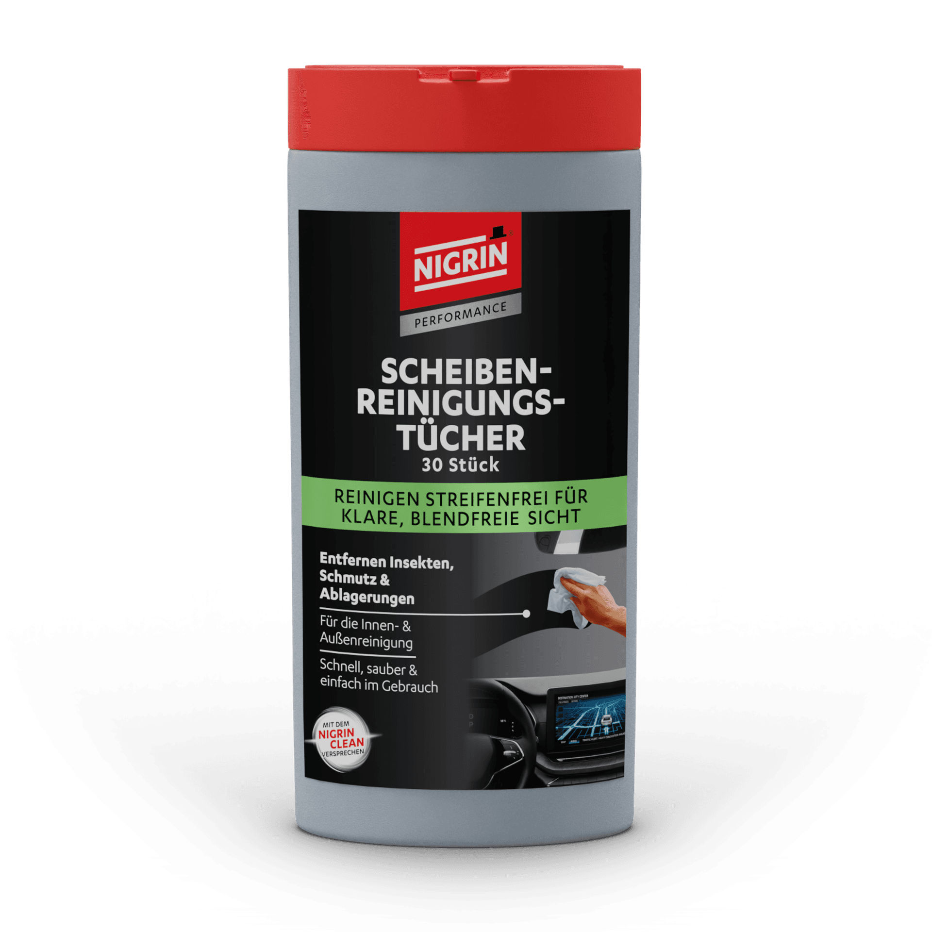 PERFORMANCE Windshield Cleaning Wipes 30 pcs.