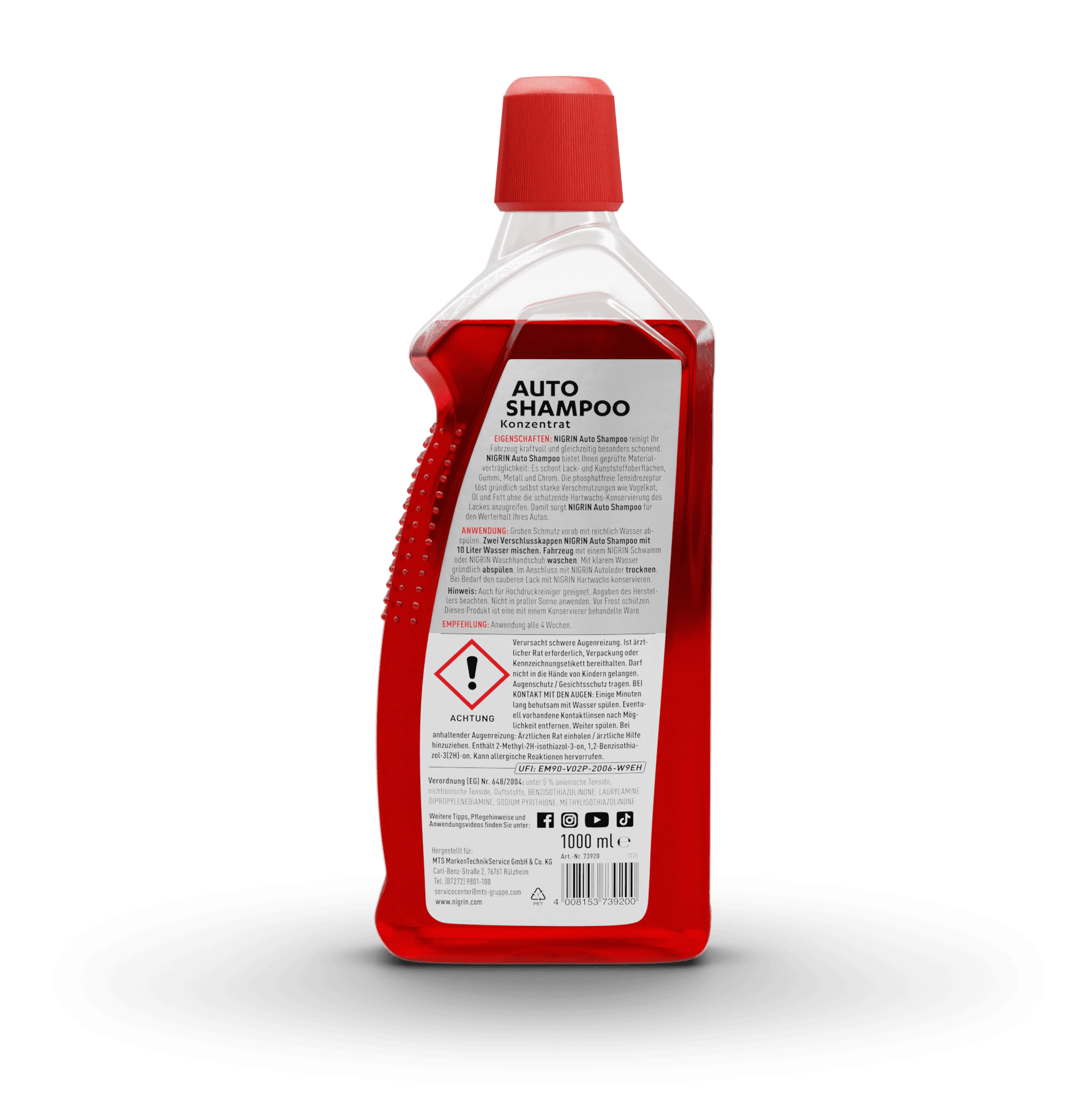 Auto-Shampoo Konzentrat Orange 1000 ml